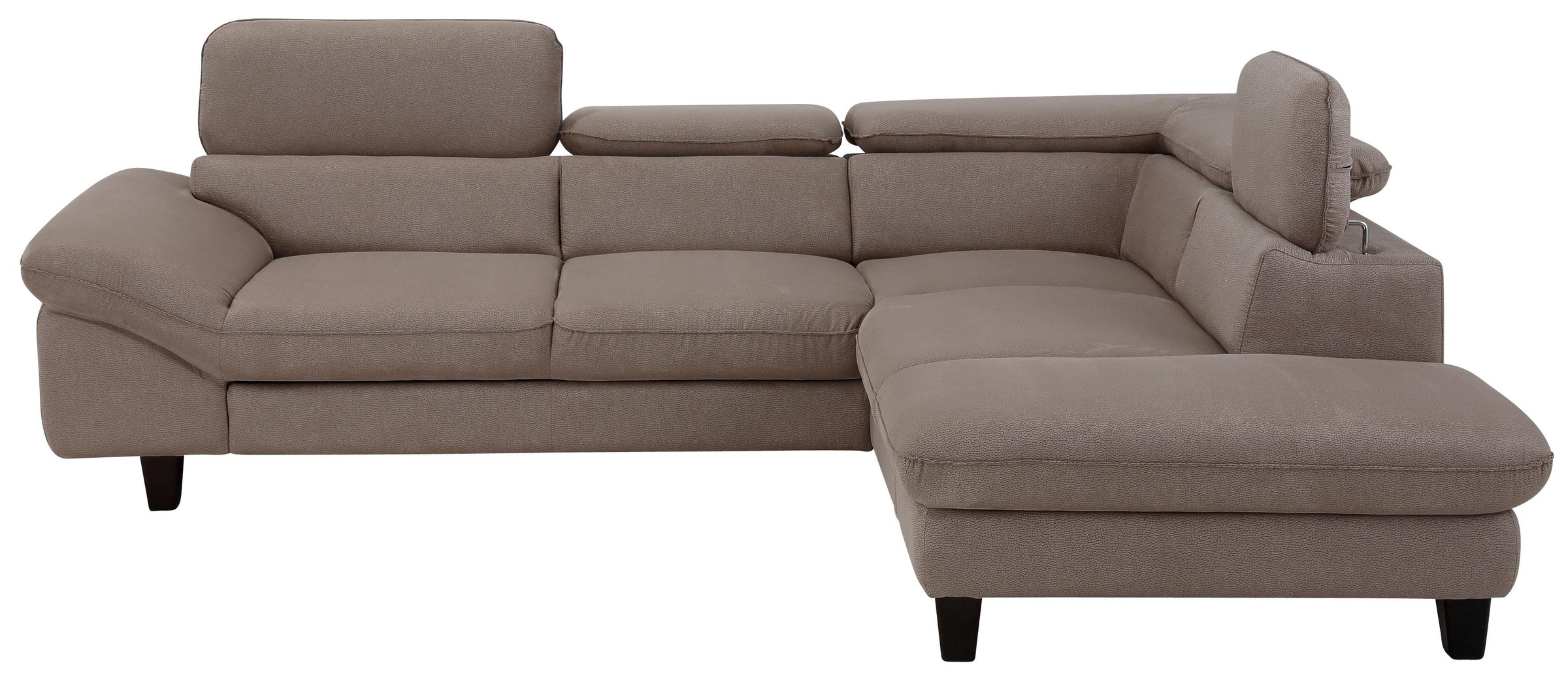 Home affaire Ecksofa "Pilot L-Form" mit Kopfteilverstellung, wahlweise mit günstig online kaufen