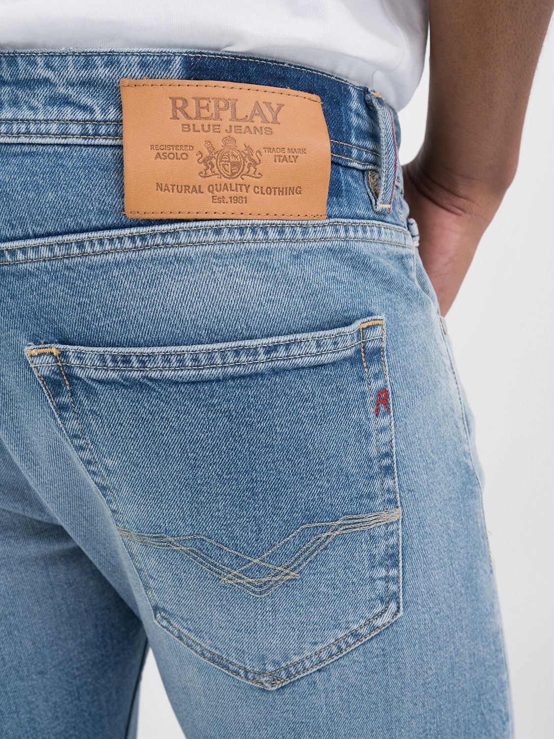 Replay Straight-Jeans »GROVER«, in vielen verschiedenen Waschungen, mit Stretch