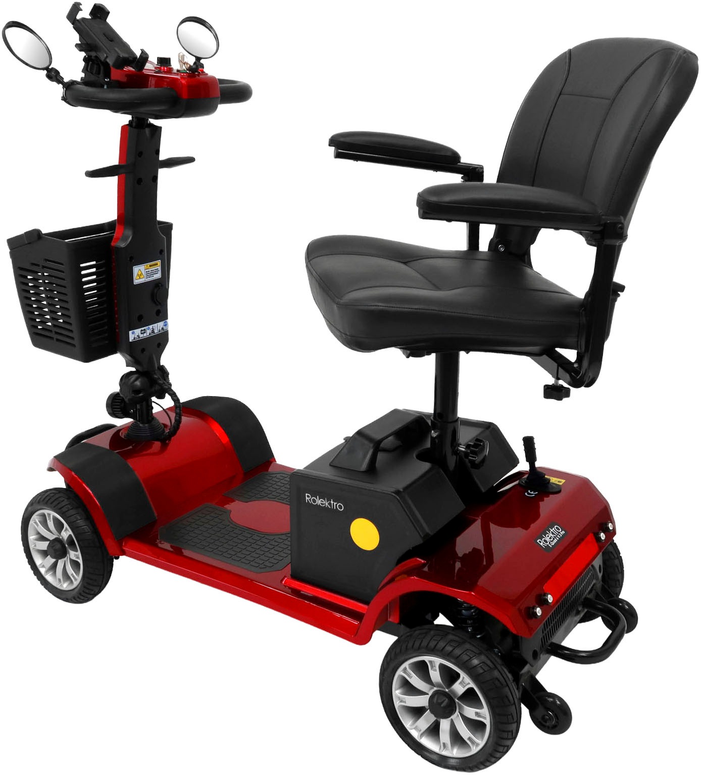 Rolektro Elektromobil »E-Quad 6 V.3 Pro, Rot, 24V-20Ah Lithium-Akku, 300 Watt« 6 km/h