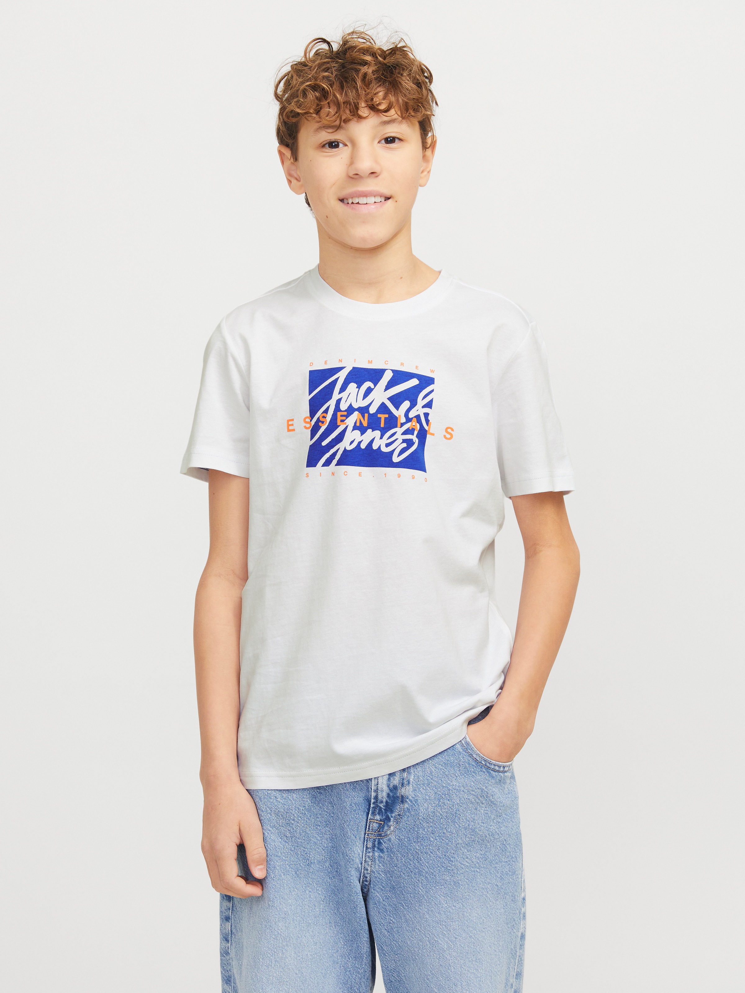 Jack & Jones Junior T-Shirt »JJCOLTON TEE SS CREW NECK JNR«