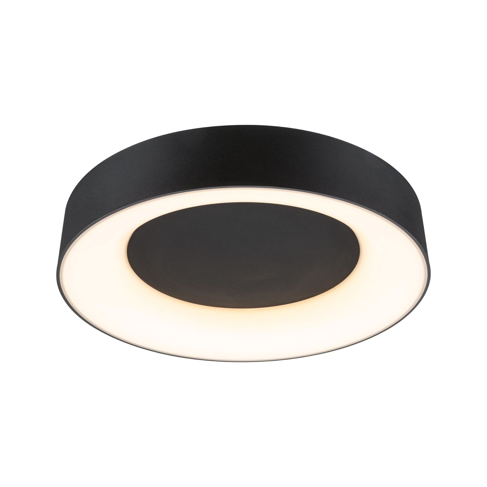 Paulmann LED Deckenleuchte »Casca IP44 White Switch 2100lm 230V 23W Schwarz matt«, 1 flammig