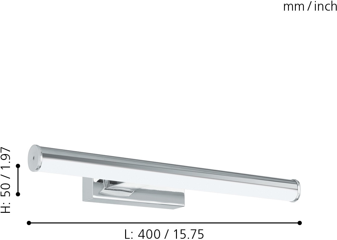 EGLO Wandleuchte »VADUMI«, 1 flammig, Leuchtmittel LED-Board   LED fest int günstig online kaufen