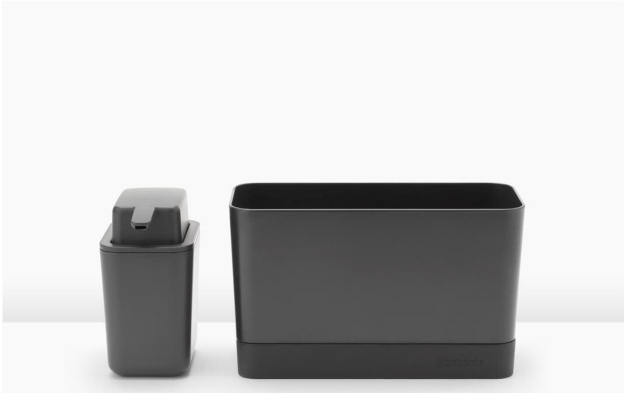 Brabantia Waschschüssel »Set dark grey«