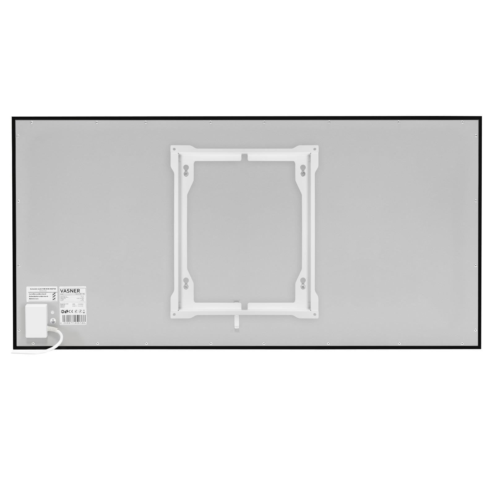 Vasner Infrarotheizung »Citara T 900 W« Metall Heizpaneel Tafelheizung schwarz