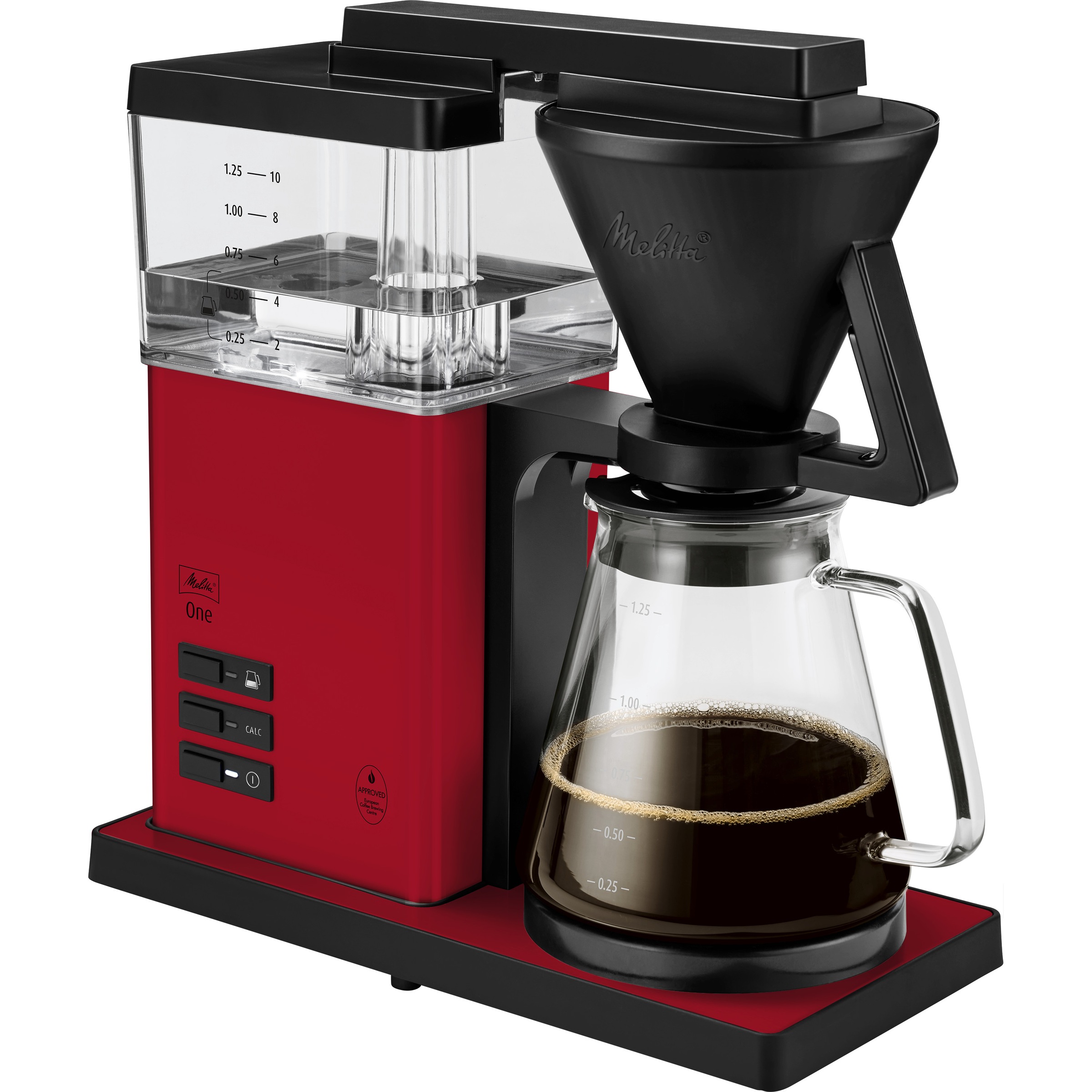 Melitta Filterkaffeemaschine »Melitta® Melitta One  1031-04« 1,25 l Kaffeekanne 1x4