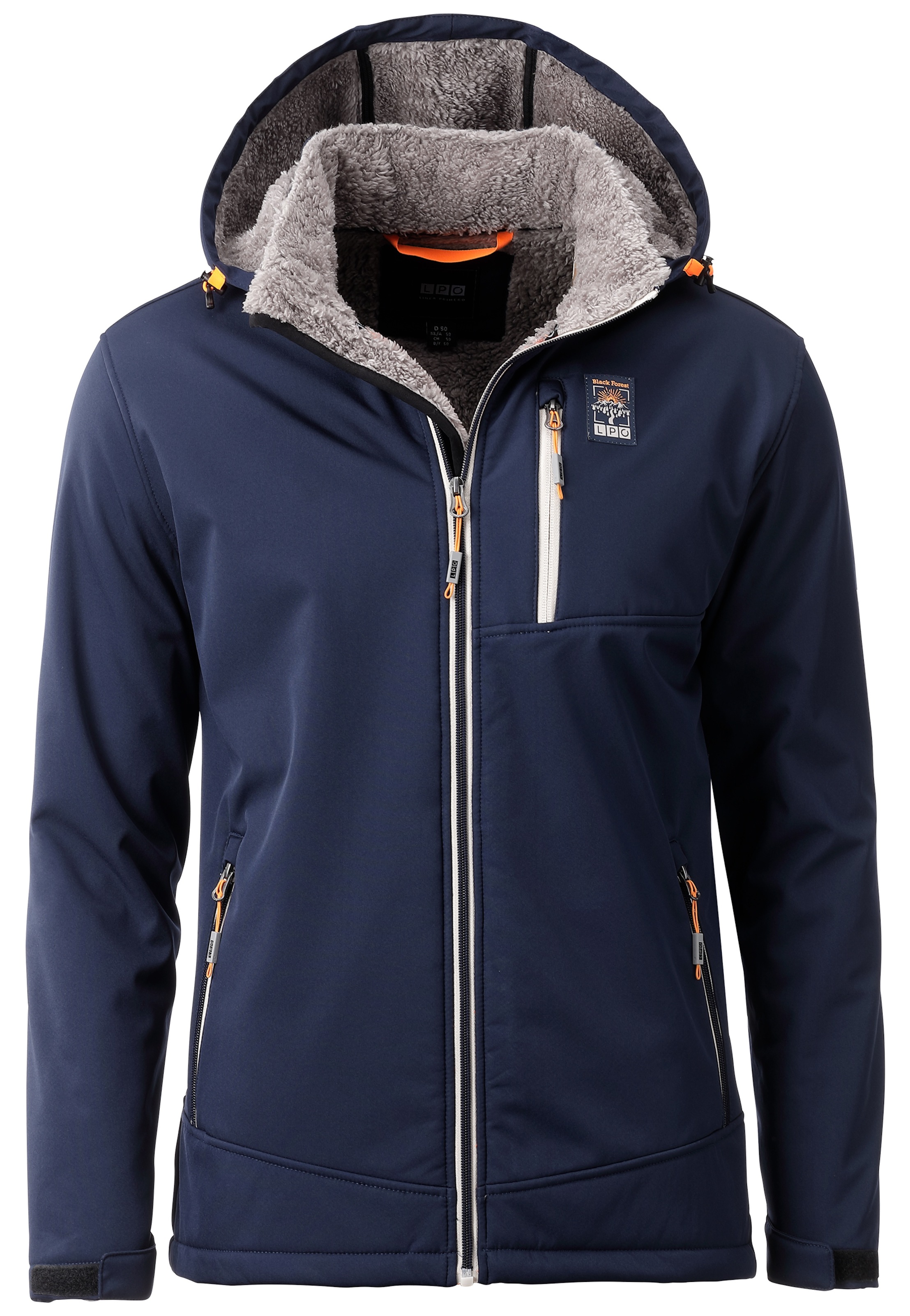 LPO Softshelljacke »Laron« mit Teddyfutter