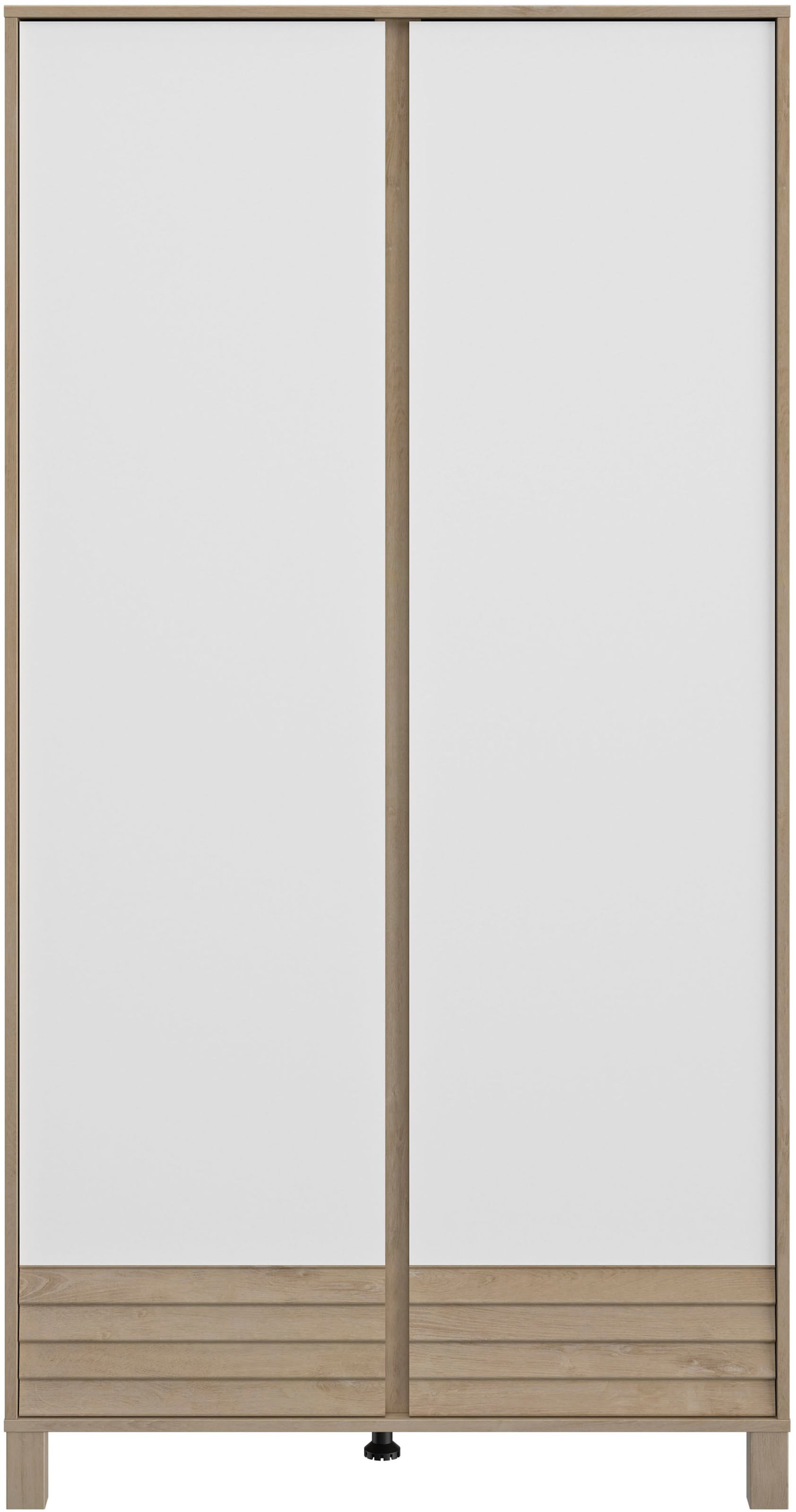 Gami Kleiderschrank »Achille Kleiderschrank mit 2 Türen« Voll ausgestatteter Kleiderschrank mit Kleiderstangen und Einlegeböden