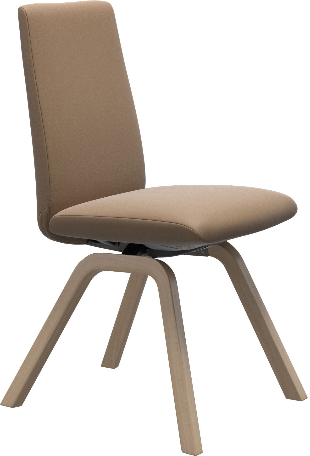 Stressless® Polsterstuhl »Laurel«, Leder PALOMA, Low Back, Größe M, mit schräggestellten Beinen in Eiche natur