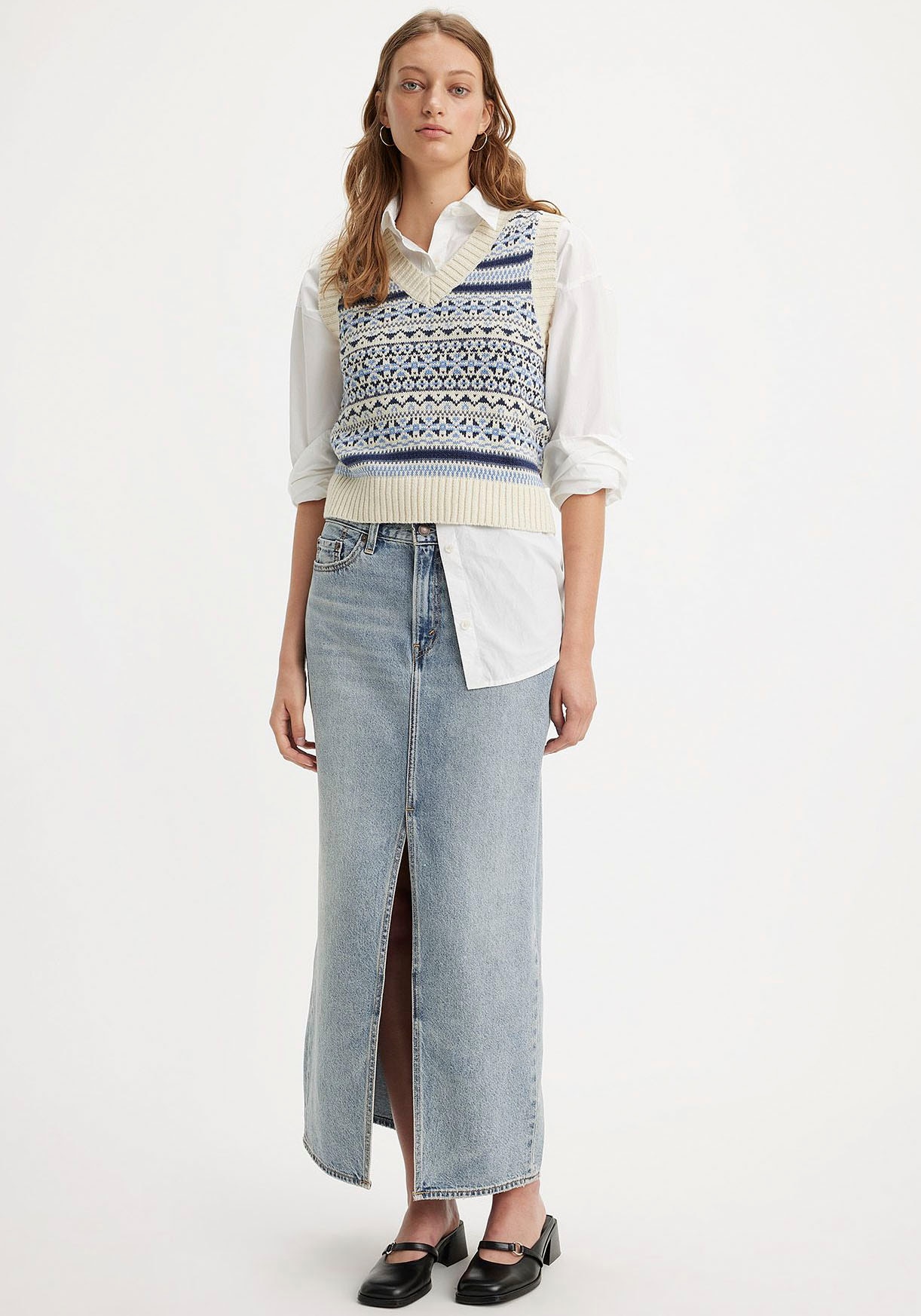 Levi's® Jeansrock »Ankle Column Skirt«