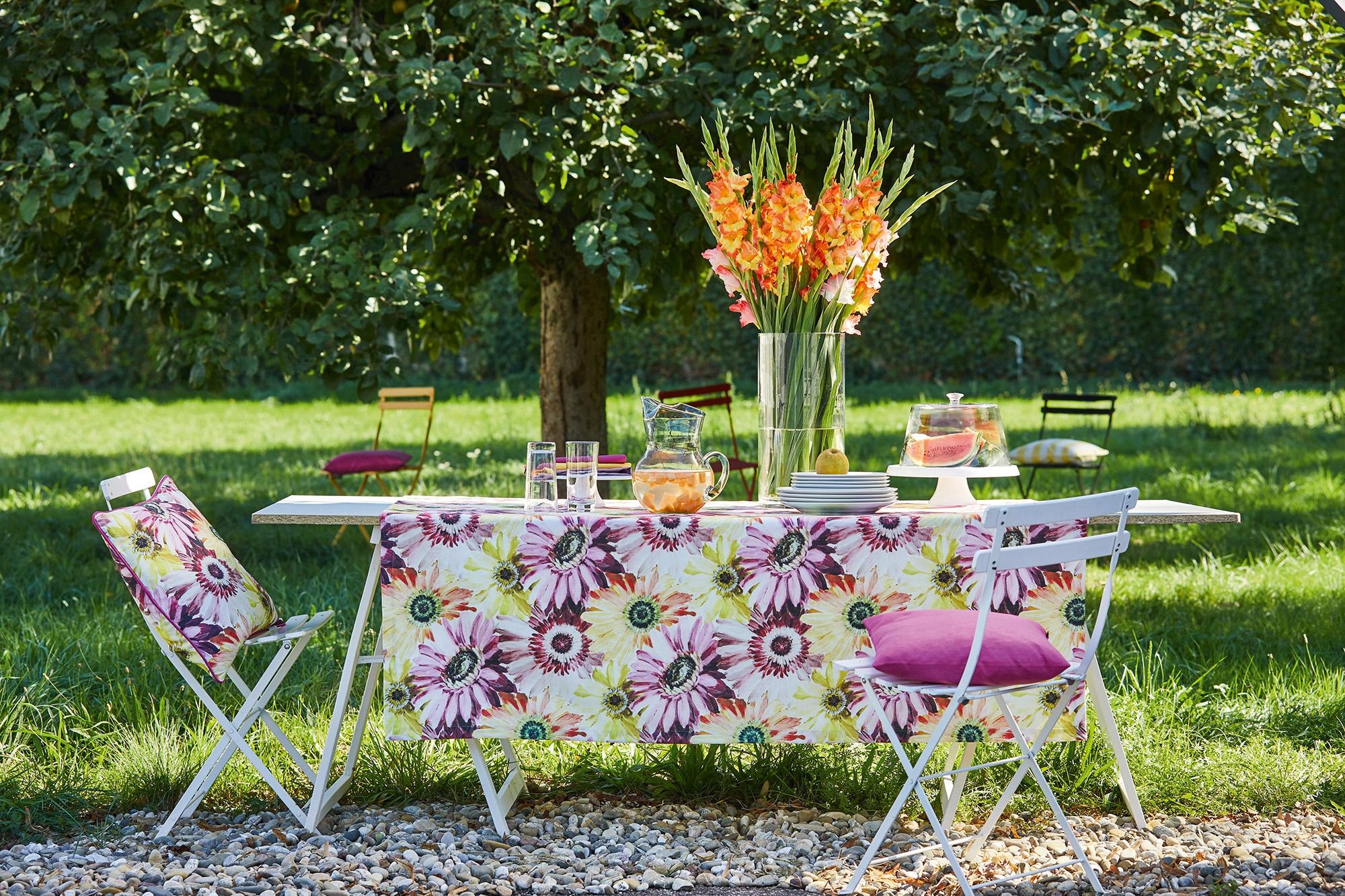 APELT Tischläufer »1700 Summergarden, Sommerdeko, Sommer«, (1 St.), Digitaldruck