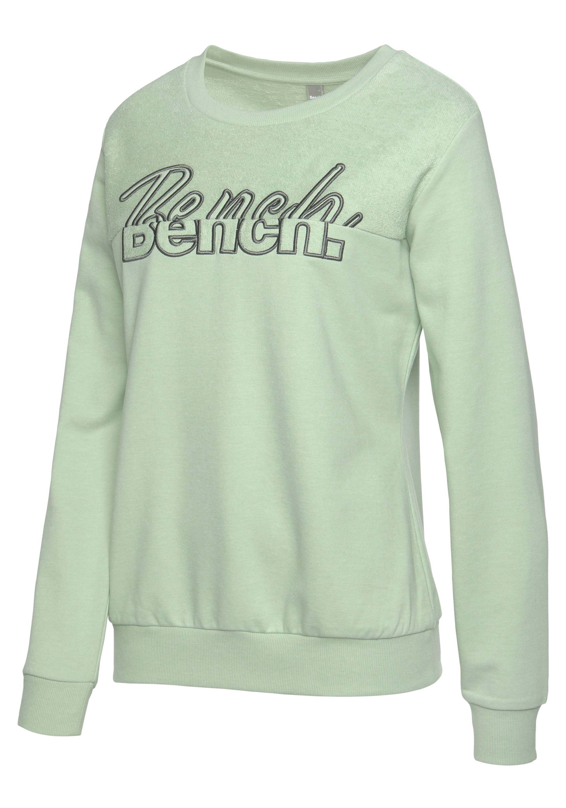 Bench. Sweatshirt, mit Logostickerei, Loungeanzug