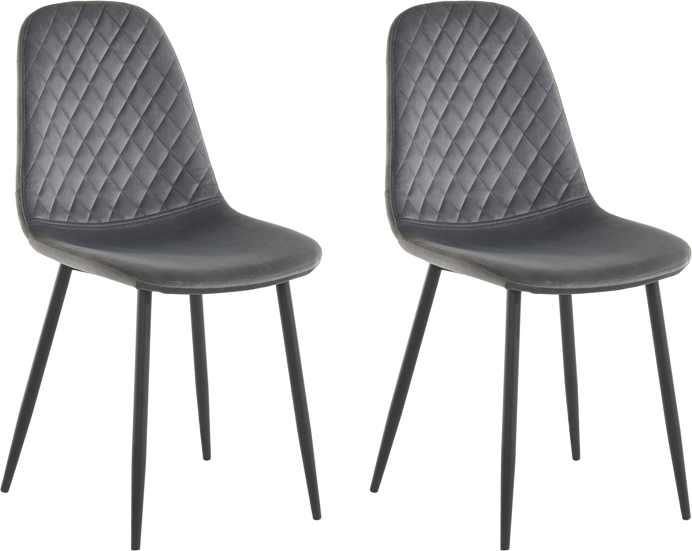 HELA Esszimmerstuhl »Sabrina«, (Set), 2 St., Samtvelours, 2 und 4 Stück, Kü günstig online kaufen