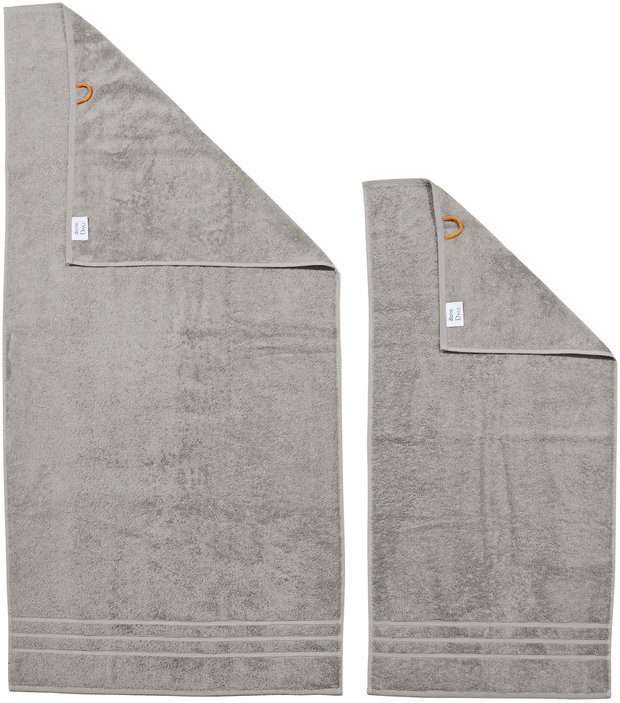 done.® Handtuch Set »Daily Uni« saugfähiges Walkfrottier, in verschiedenen günstig online kaufen