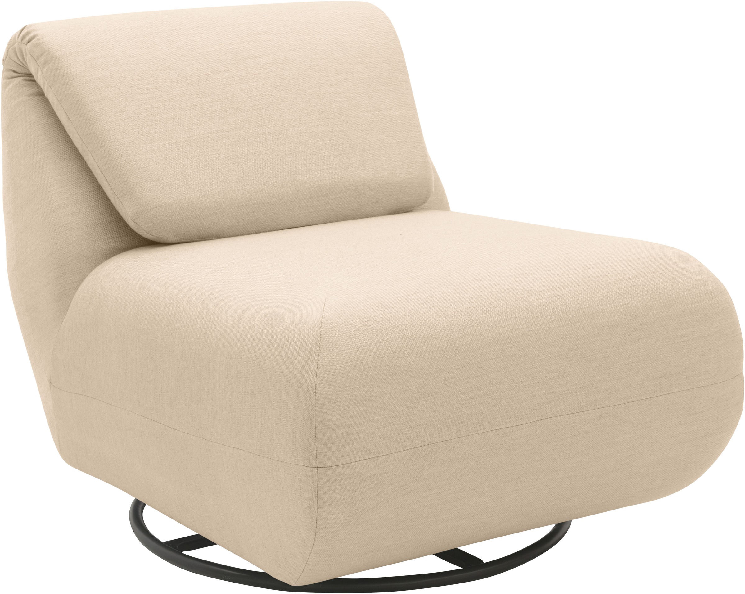 DOMO collection Sessel »Sonner, wahlweise mit Swivelfunktion« Um 360 Grad drehbar, Rücken aufstellbar, Drehsessel