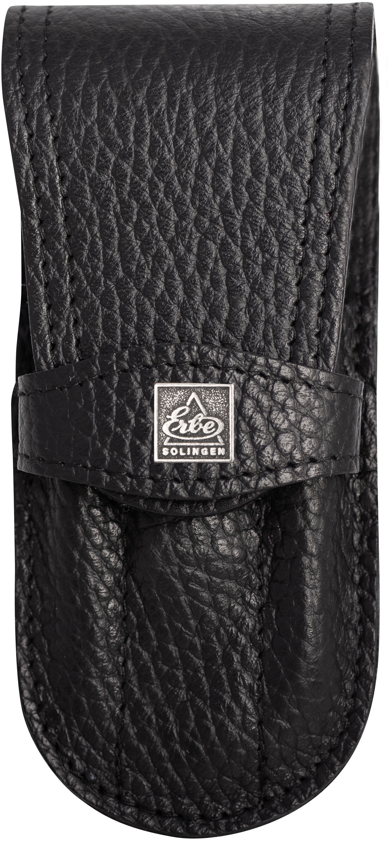ERBE Maniküre-Etui »ERBE Maniküre Set Steck-Etui Serie "Piemont", schwarz, 4-tlg., Inox«, Echtleder, rostfreie Instrumente, Hergestellt in Solingen/Deutschland