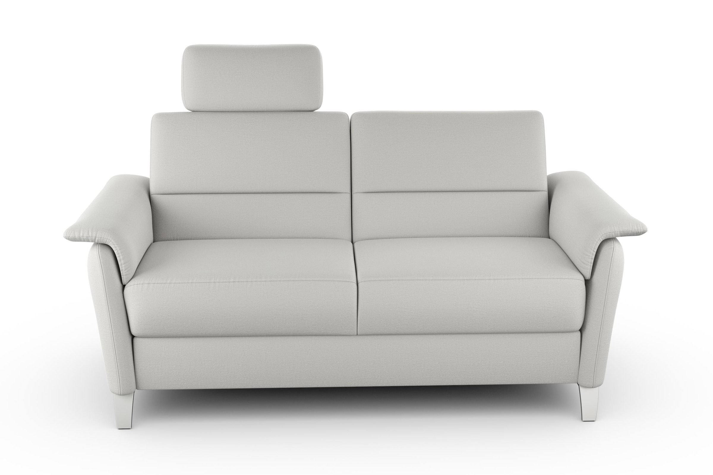 sit&more 2,5-Sitzer »Palmera«, Federkern-Polsterung, Steckvorrichtung für 2 Kopfstützen (optional)