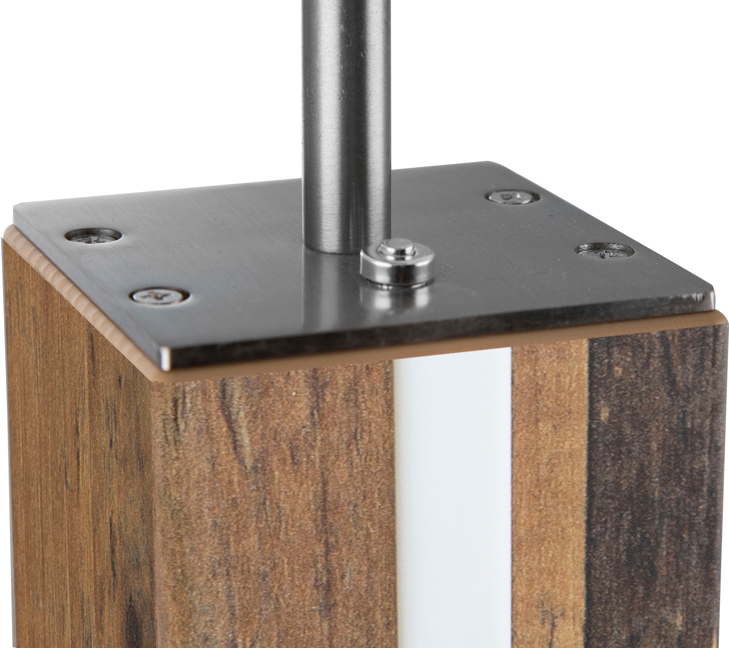 NOWA Stehlampe »FOREST«, Leuchtmittel E27 | ohne Leuchtmittel, holzoptik