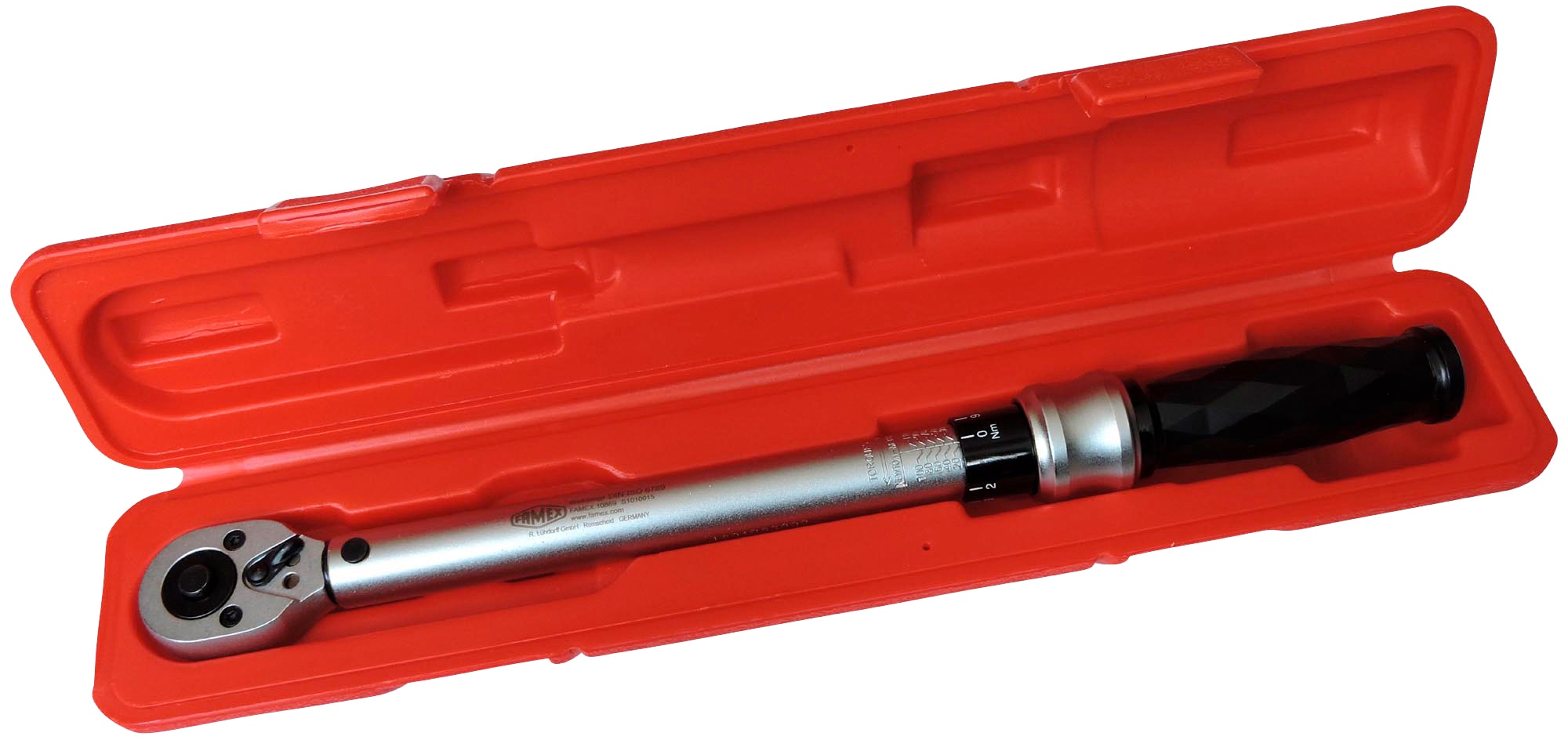 FAMEX Drehmomentschlüssel »10869 - PROFESSIONAL - R+L«, 10 mm (3/8- Zoll)-Antrieb, 20-110 Nm online kaufen