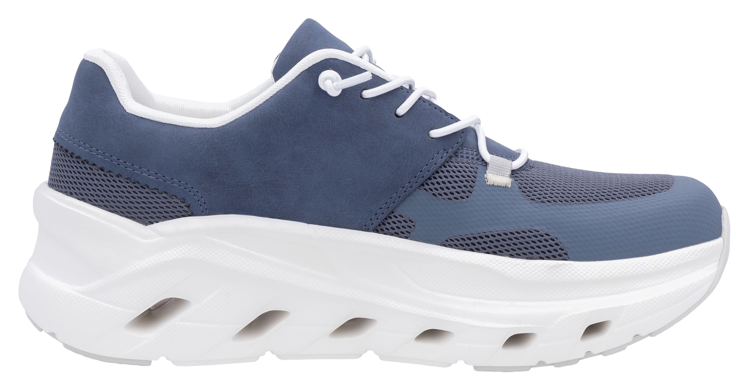 RIEKER Sport Plateausneaker  Slip-on Sneaker, Halbschuh, Freizeitsneaker mit MemoSoft-Innensohle