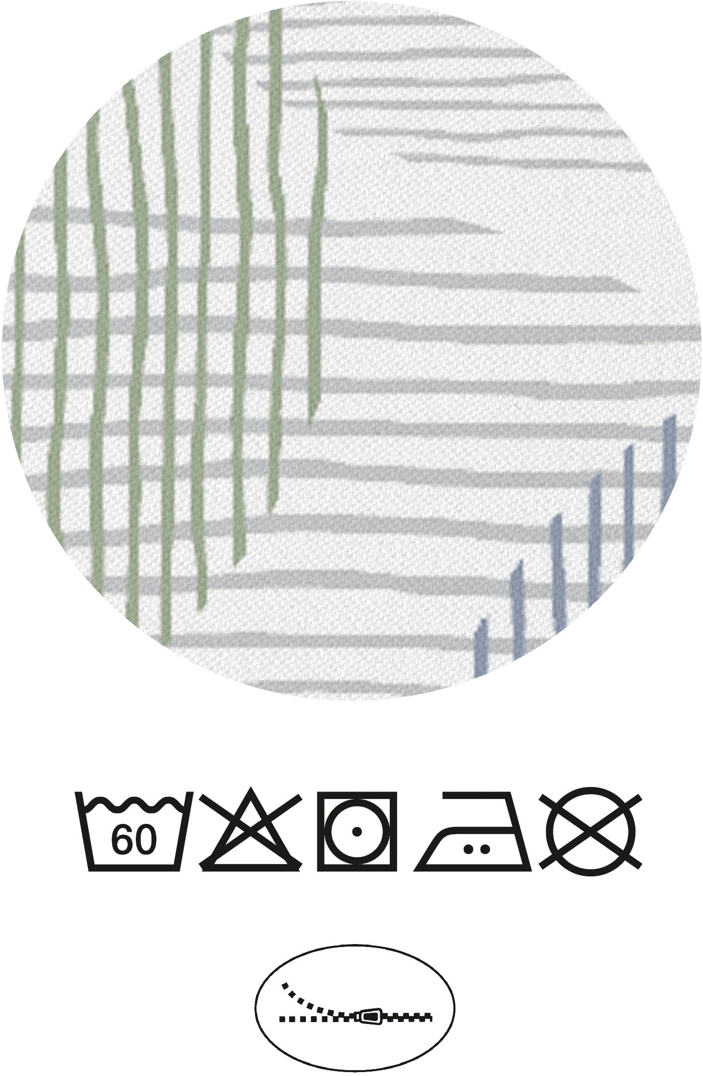 Castell - Markenbettwäsche Bettwäsche »0560988« 2 Stk. tlg. feiner Glanz + weicher Griff, pflegeleicht, ganzjährig einsetzbar, RV