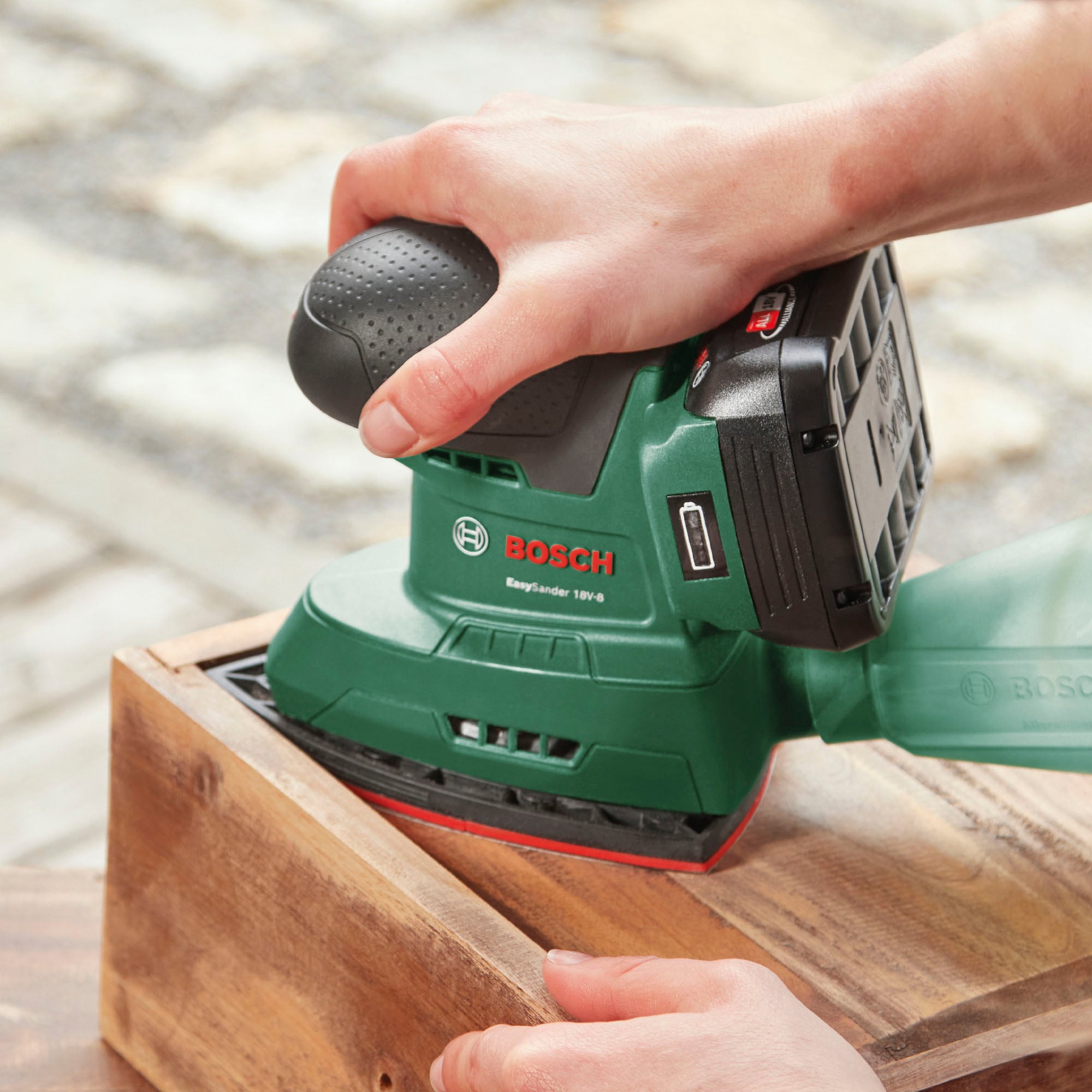 Bosch Home & Garden Akku-Multischleifer »EasySander 18V-8 - solo« ohne Akku und Ladegerät