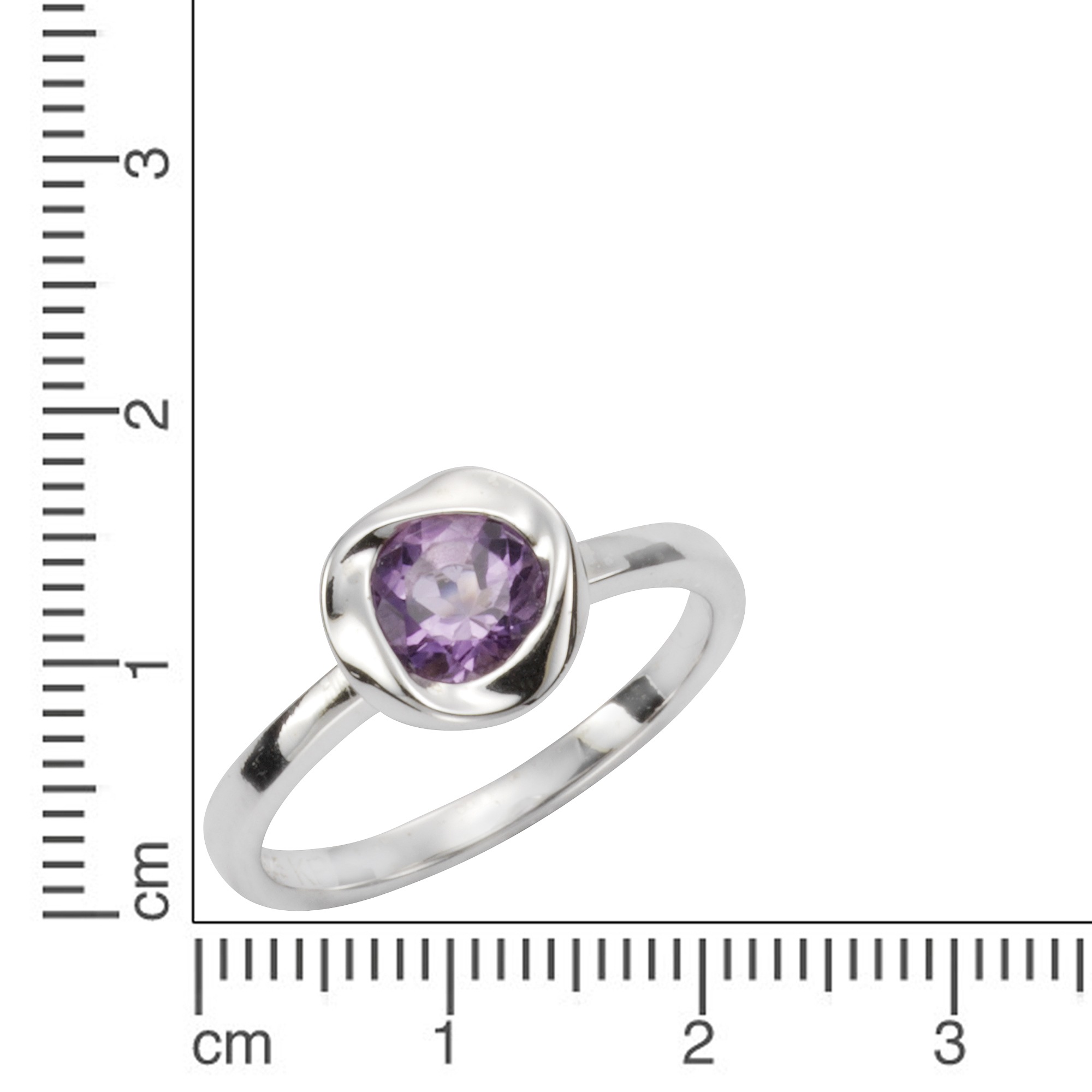 Vivance Fingerring »925-/ Sterling Silber Amethyst«