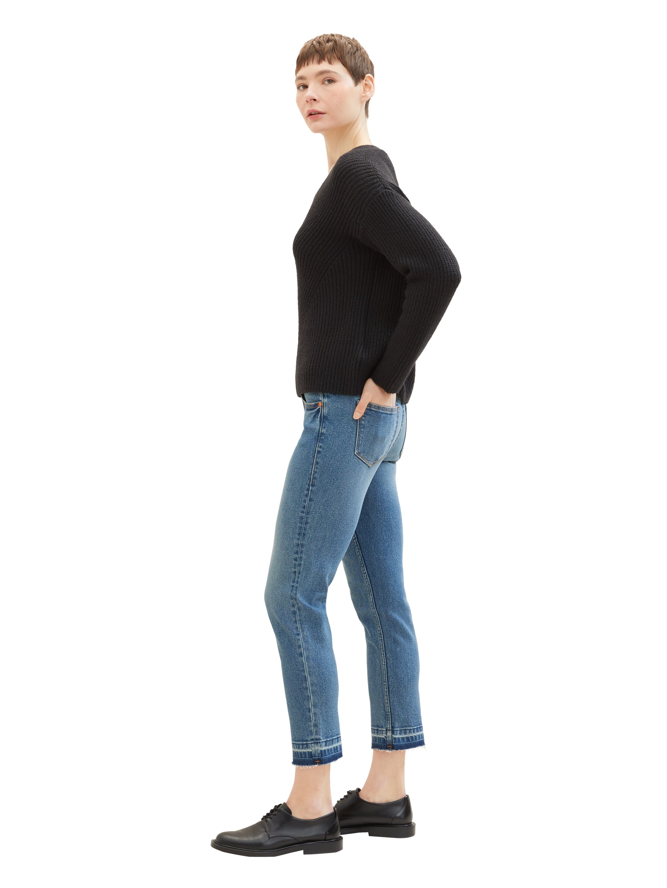 TOM TAILOR Denim Slim-fit-Jeans »Elsa«, in 7/8 Länge