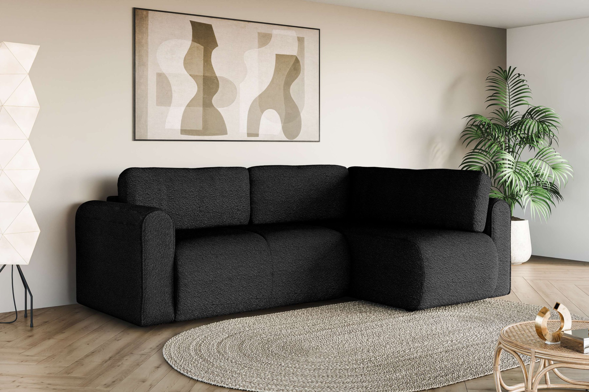 INOSIGN Ecksofa »Zacharia wahlweise Schlafsofa mit Bettkasten, B/T/H 250/16 günstig online kaufen