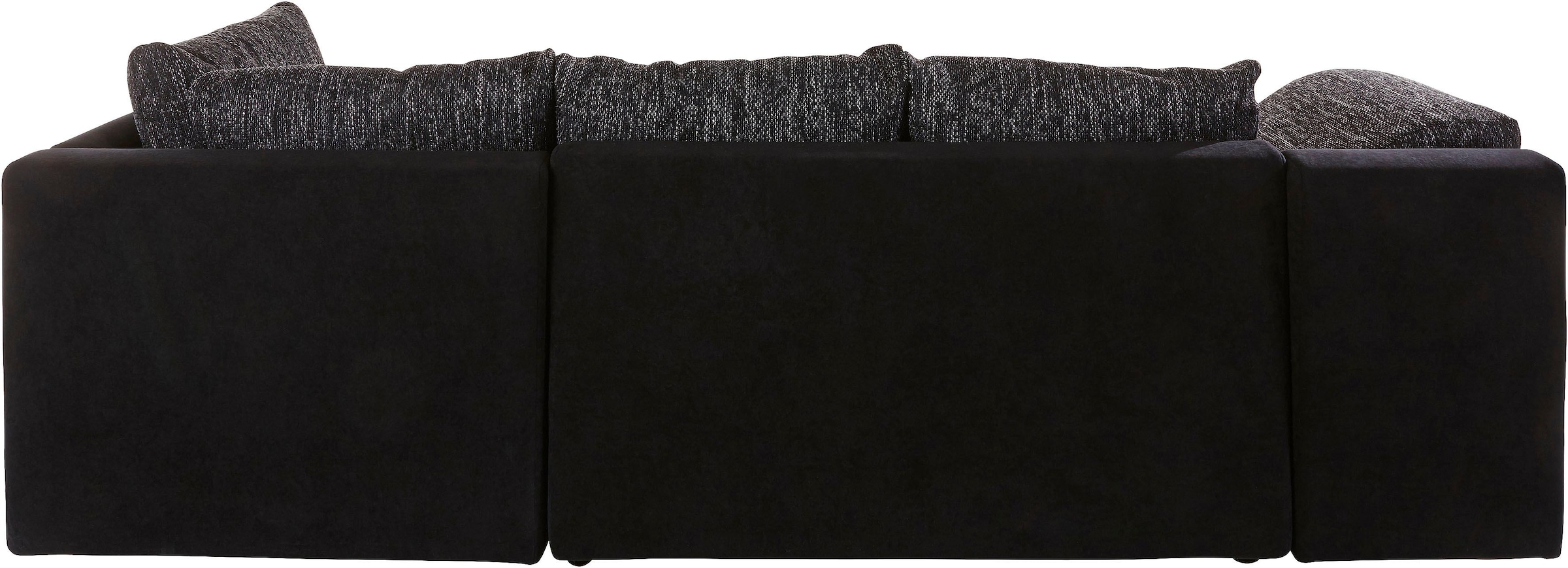 COLLECTION AB Ecksofa »Sally L-Form«, mit und ohne Bettfunktion, inklusive loser Rücken- und Zierkissen