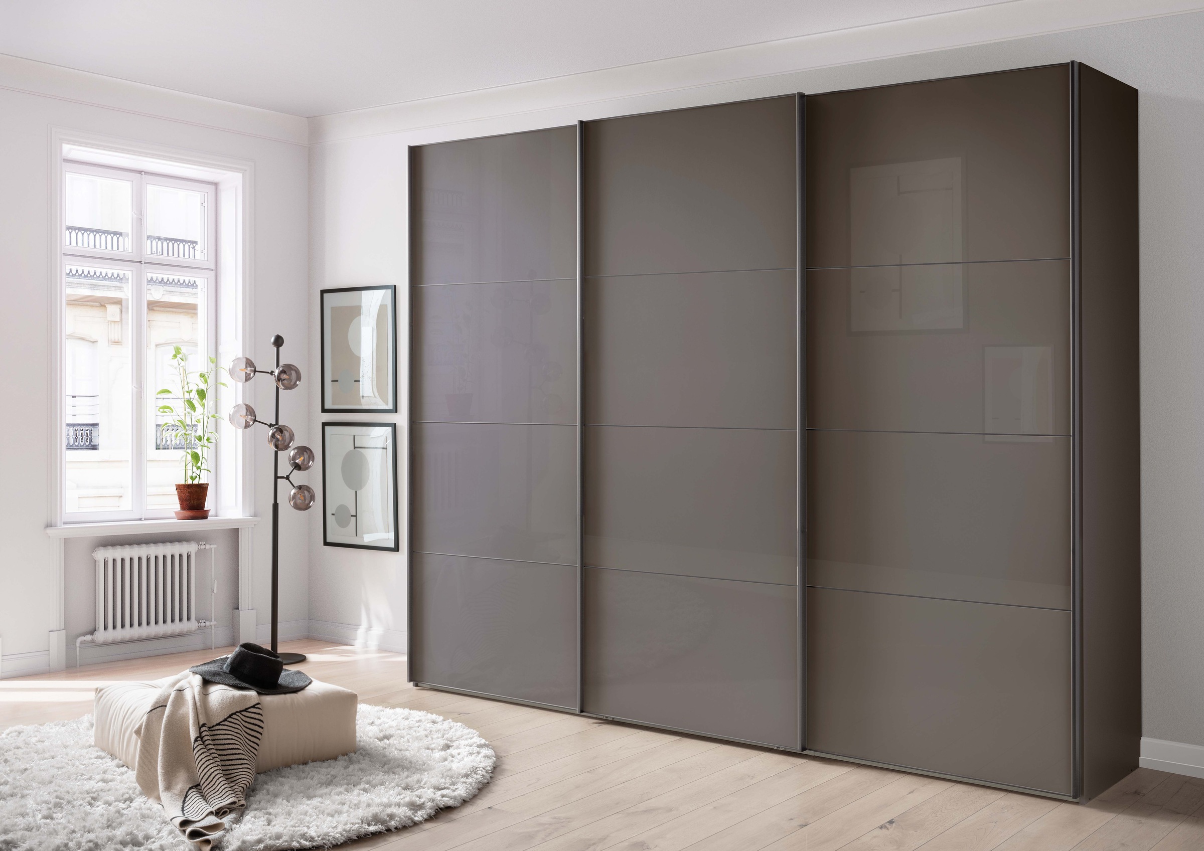 WIEMANN Schwebetürenschrank »Phoenix, Made in Germany, modernes Design, Hig günstig online kaufen