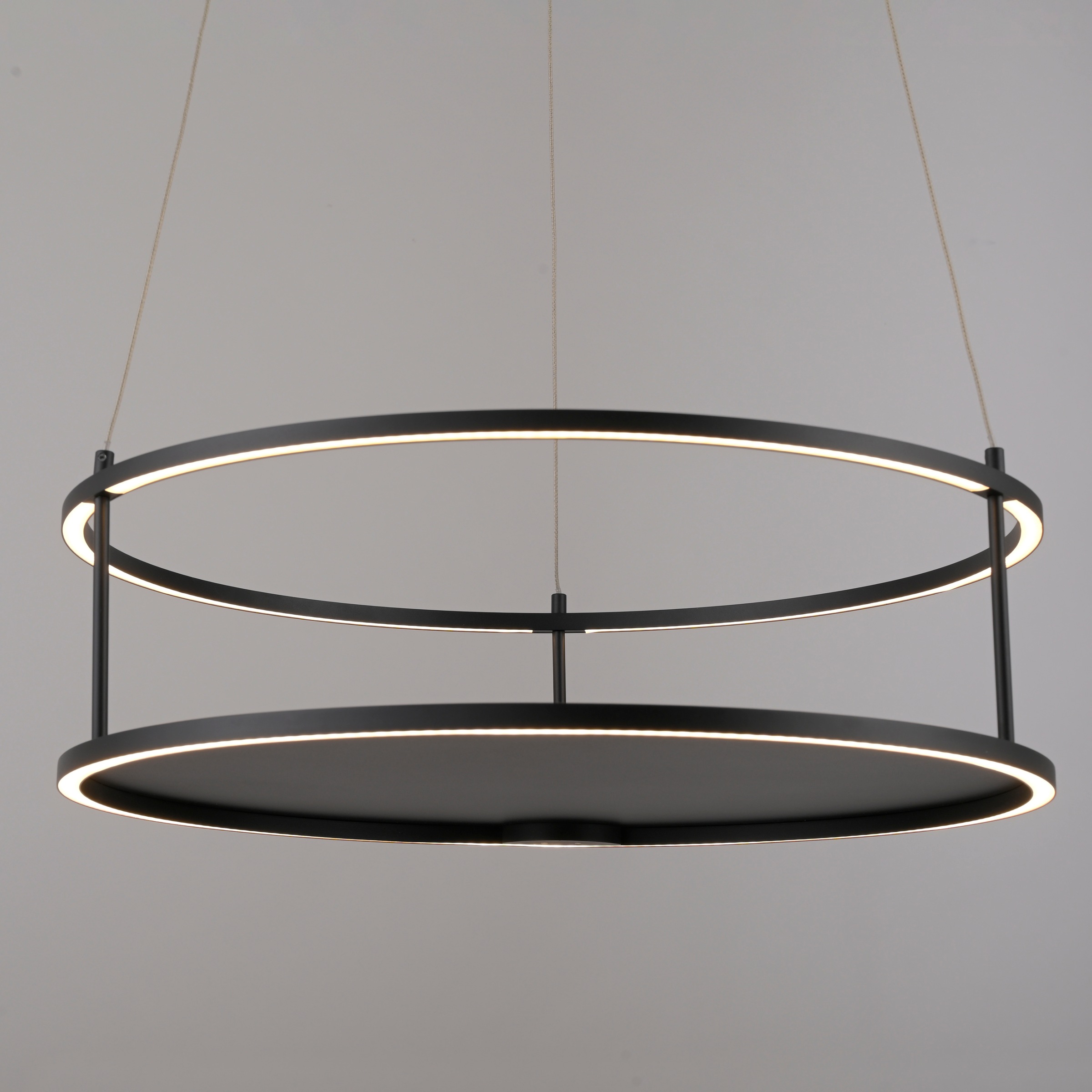 Paul Neuhaus LED Pendelleuchte »CONTURA« LED-Board 1 Stk. Warmweiß Touchdimmer, separat schaltbar, Memoryfunktion, Deko-Ablagefläche