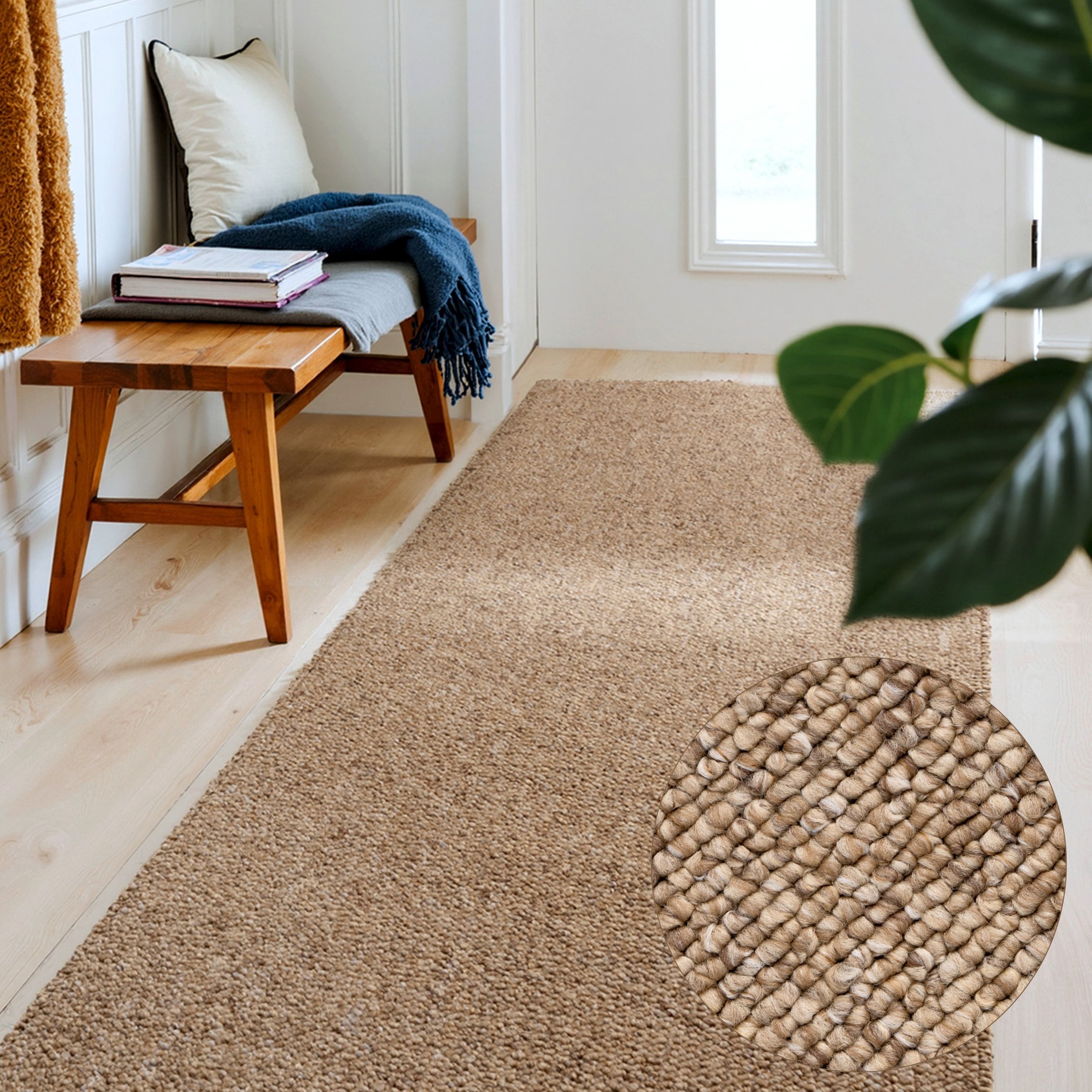 ELLE DECORATION Teppich »Rocco«, rechteckig, 10 mm Höhe, Läufer, waschbar, günstig online kaufen