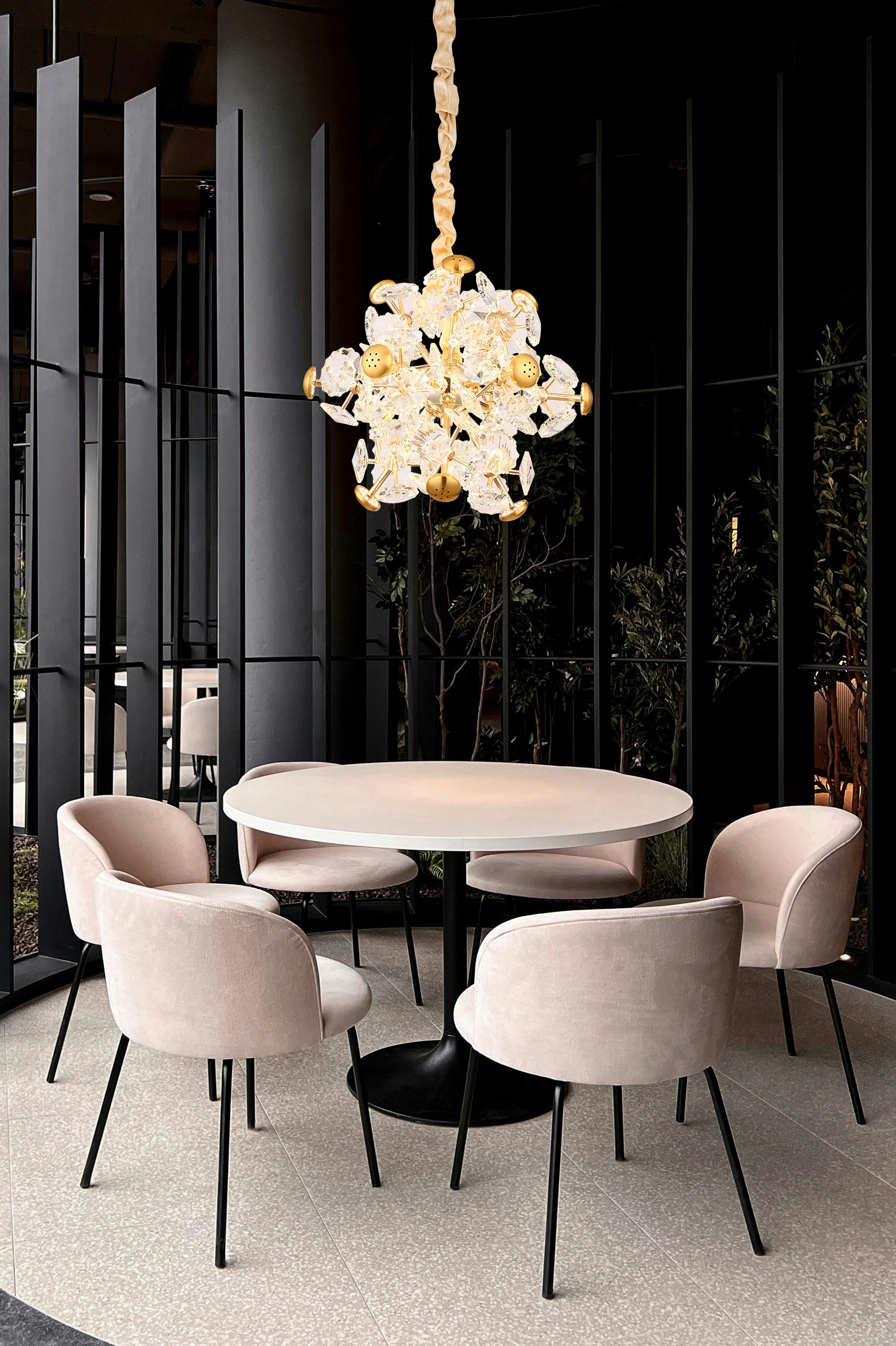 GLOBO LIGHTING LED Pendelleuchte »FLORIELLA«, Leuchtmittel LED-Modul   LED günstig online kaufen