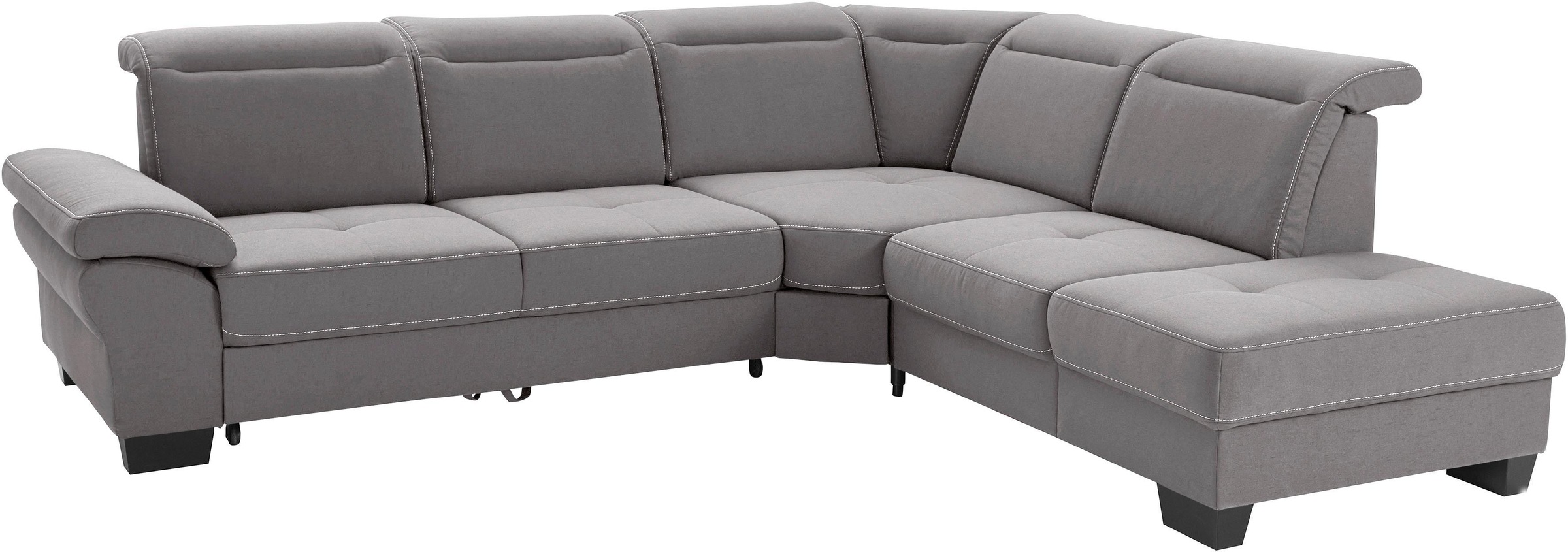 Home affaire Ecksofa »Cornwall L-Form« incl. Sitztiefenverstellung, mit Bet günstig online kaufen