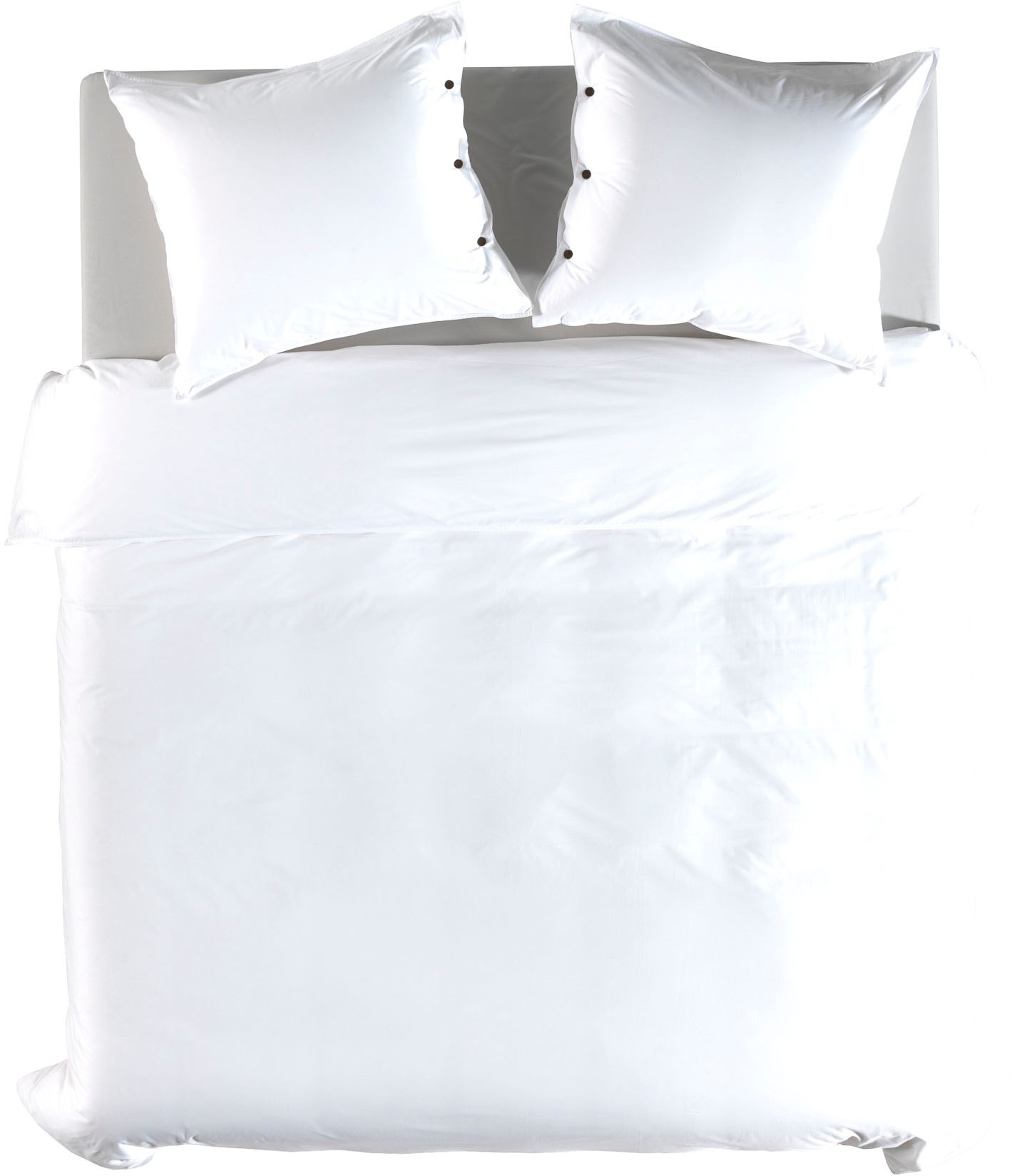 YELLOW Bettwäsche »Percale« 2 tlg. Uni Design, 100% Baumwolle ab 135x200 cm günstig online kaufen