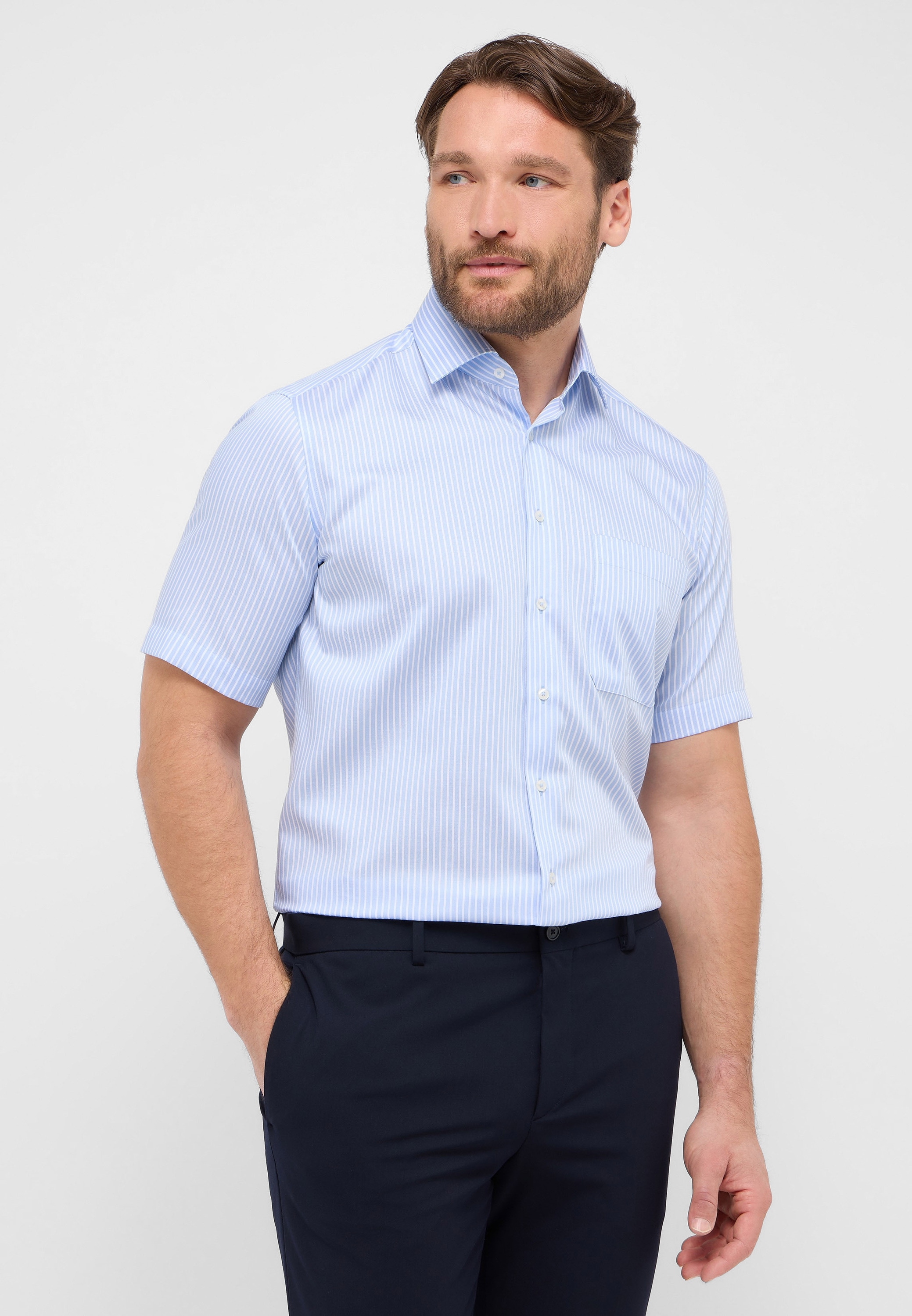 Eterna Kurzarmhemd »COMFORT FIT« NON IRON (bügelfrei)