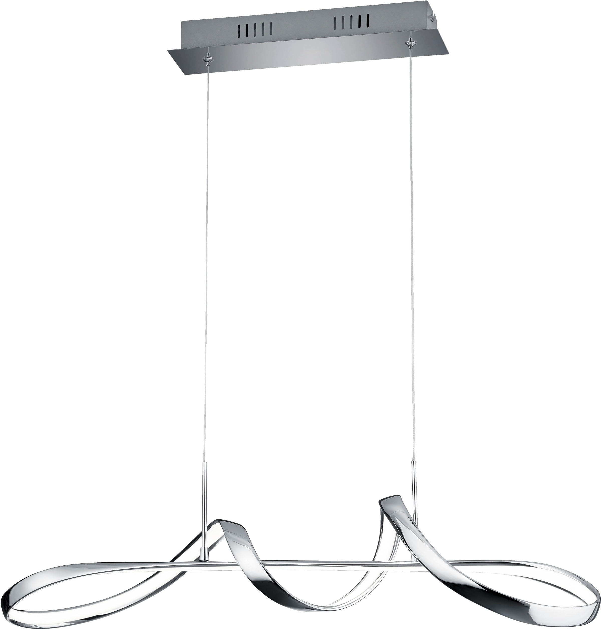 REALITY Leuchten LED Pendelleuchte »Perugia«, 1 flammig, Leuchtmittel LED-Board | LED fest integriert, Deko Hängelampe höhenverstellbar dimmbar neutralweiß 4000K, 4500 Lumen