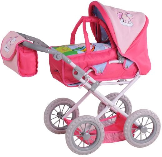 Knorrtoys® Kombi-Puppenwagen »Ruby - Nici, Theodor & Friends«, mit Wickeltasche