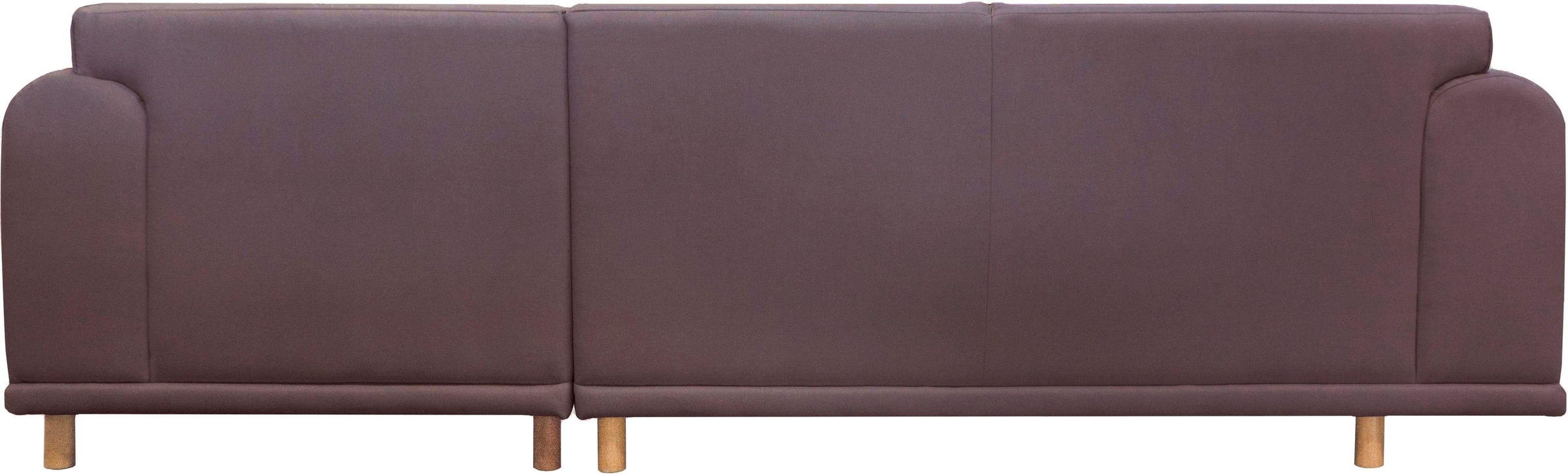 andas Ecksofa »Maroon L-Form«, in skandinavischem Design, mit losen Kissen