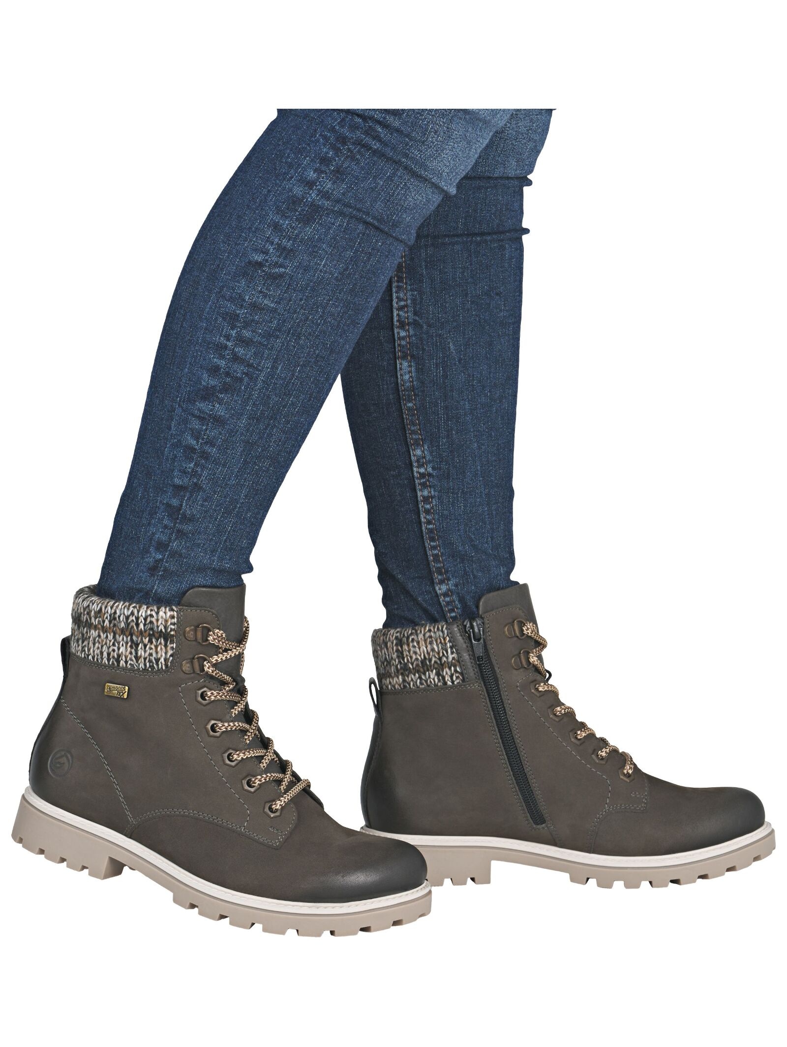 Remonte Schnürstiefelette »Remonte Stiefelette Leder/Synthetik«