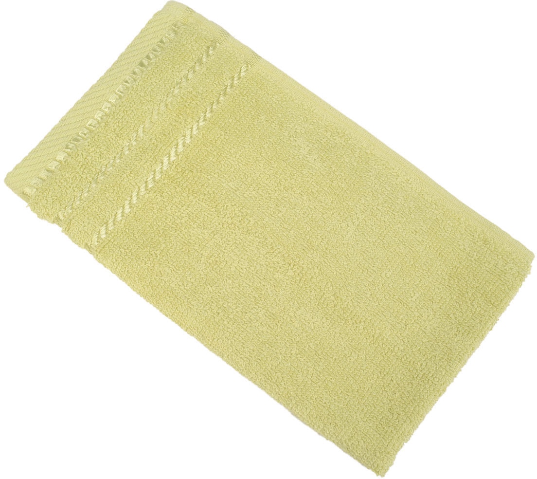 »Berlin« grün Frottier, Obermaterial: 100% Baumwolle B/L: 30cmx50cm, 4 Stk., Frottier