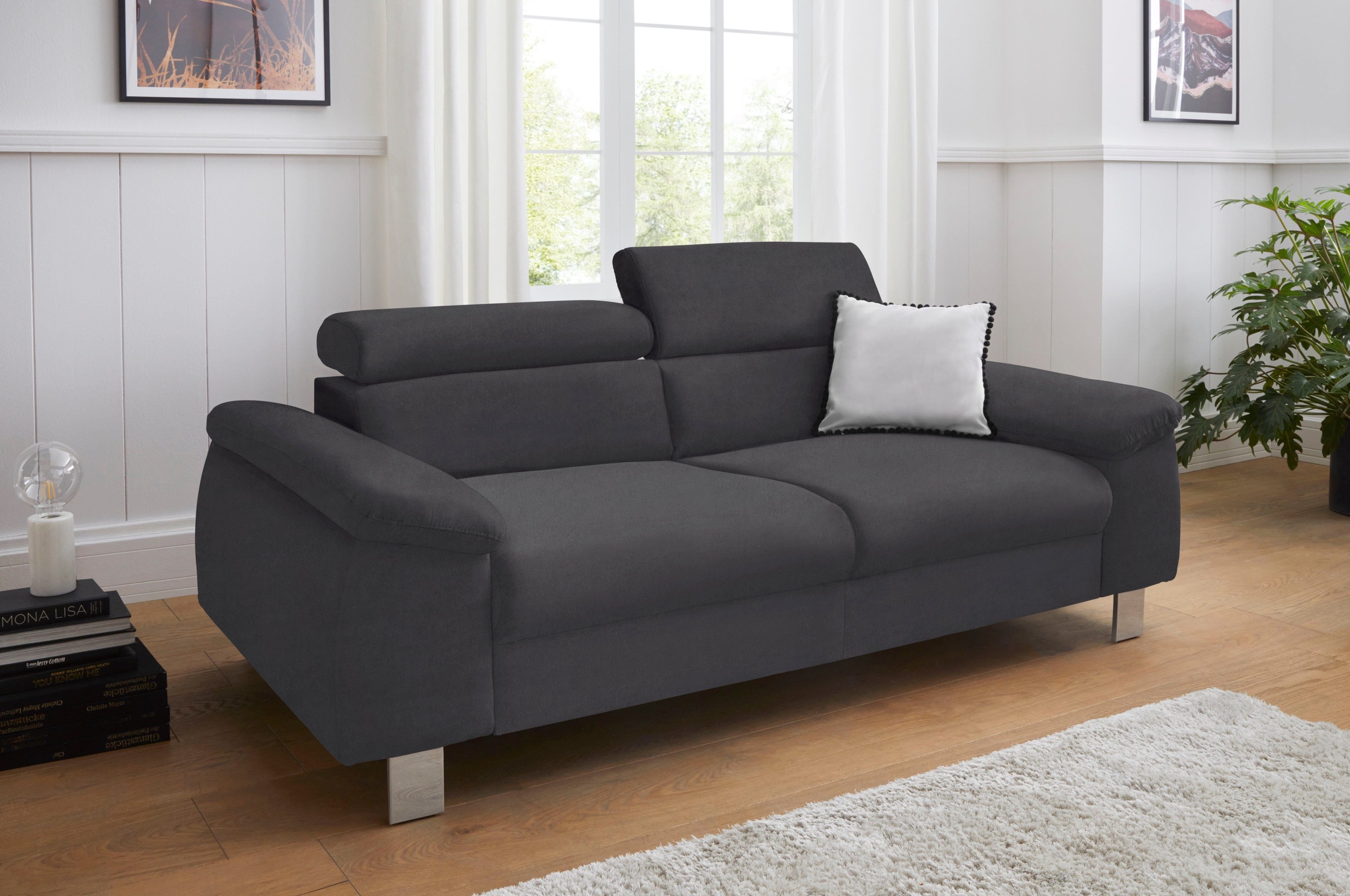 COTTA Polstergarnitur »Komaris, B: 193 bzw. 100 cm« Set, Set: 3er-Sofa & Ho günstig online kaufen