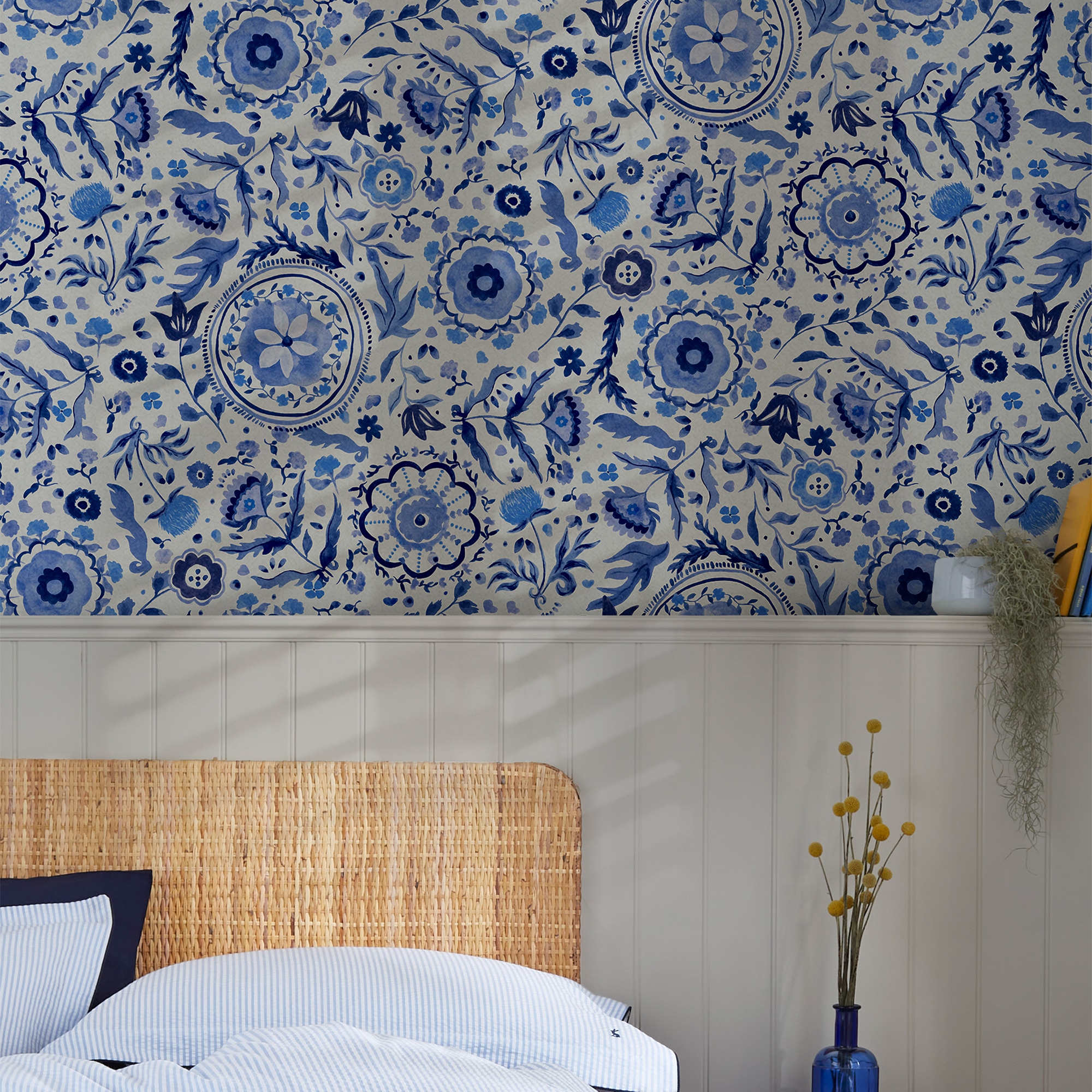 Joules Vliestapete »Festival Flowers«, neutral, Design Tapeten günstig online kaufen