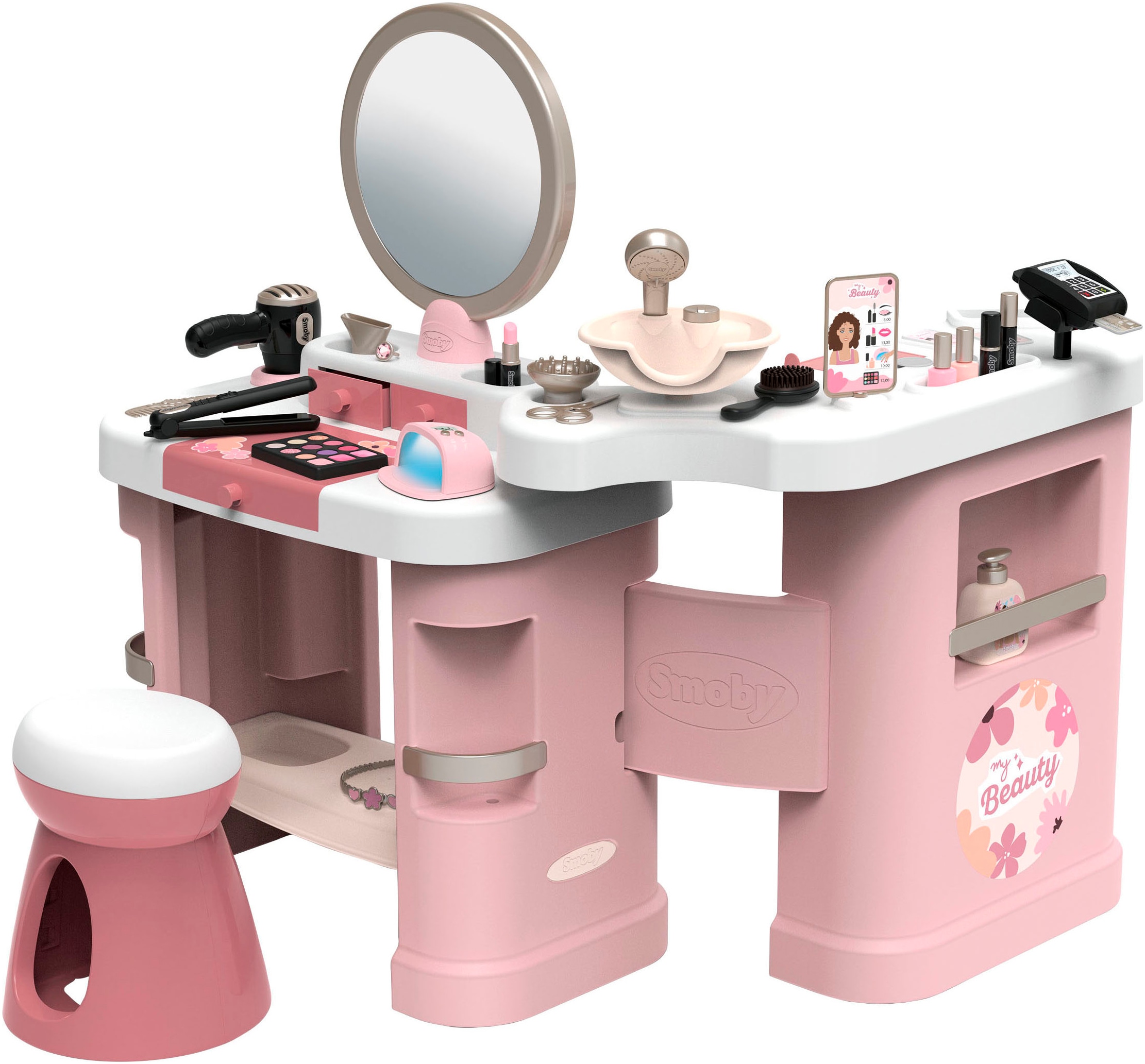 Smoby Schminktisch »My Beauty Center Kosmetikstudio«, mit Licht- und Soundf günstig online kaufen