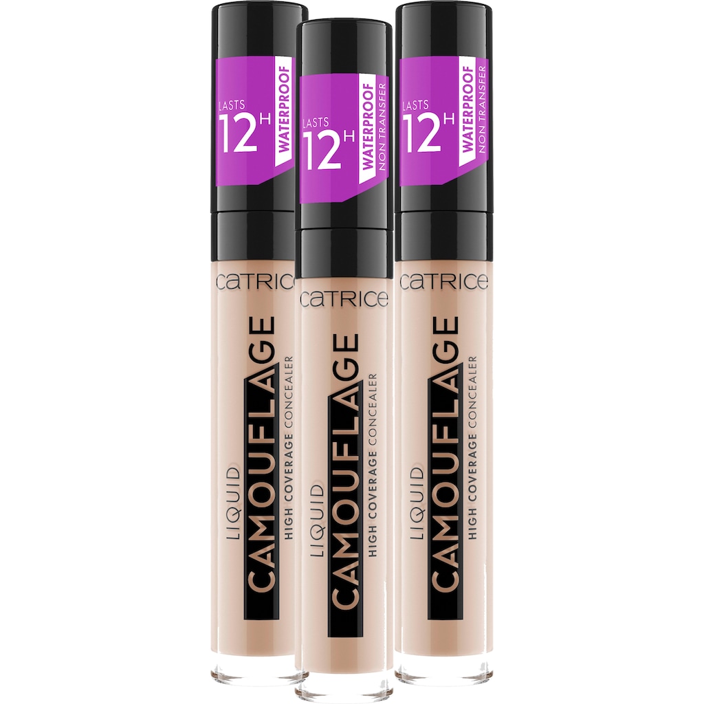 Catrice Concealer »Liquid Camouflage High Coverage«, (3er Pack)