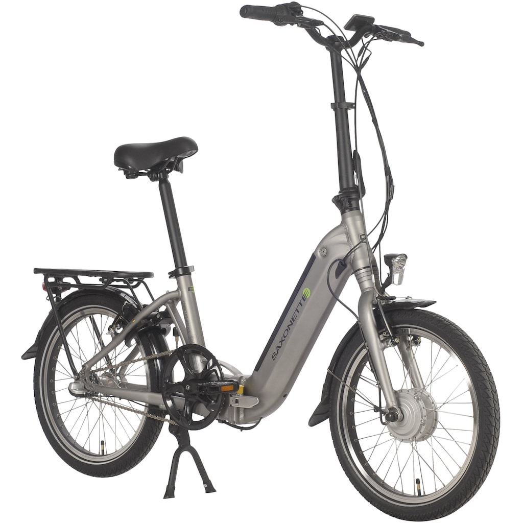 SAXONETTE E-Bike »Compact Comfort Plus«, 3 Gang, Frontmotor 250 W, (mit Akku-Ladegerät)