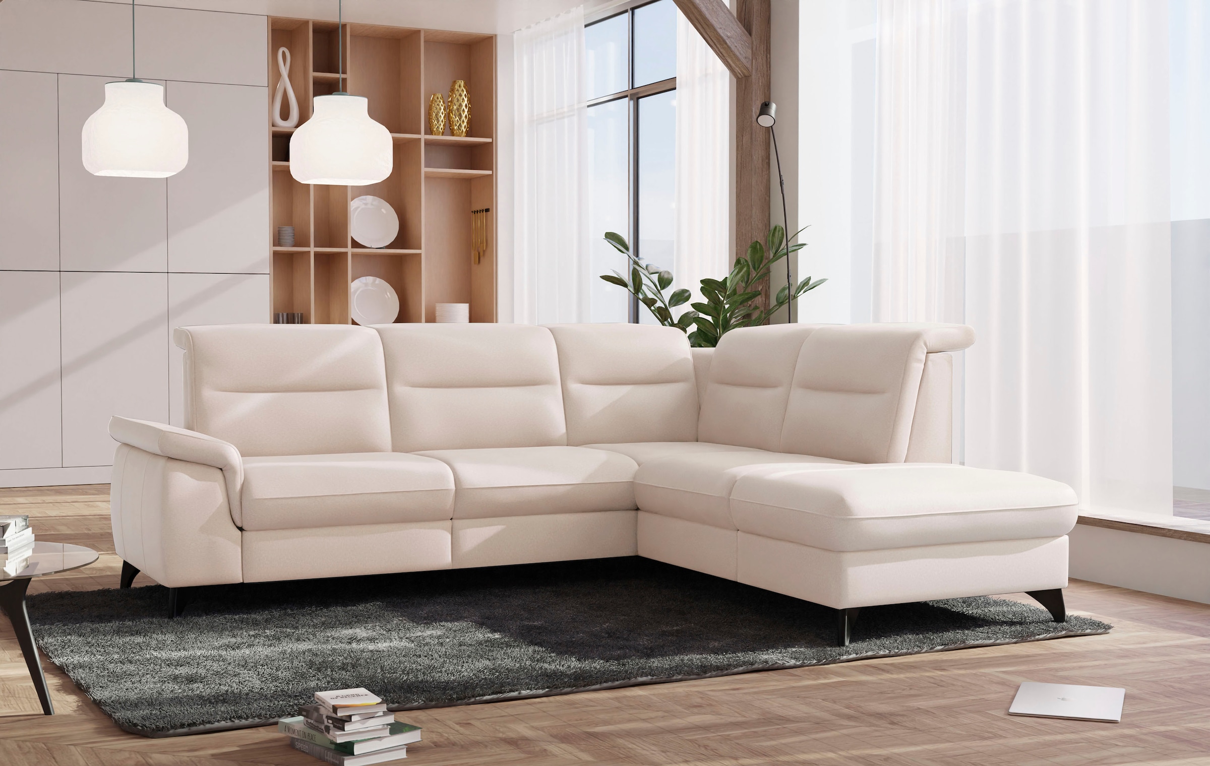 sit&more Ecksofa »Astoria L-Form«, wahlweise mit motorischer Relaxfunktion günstig online kaufen