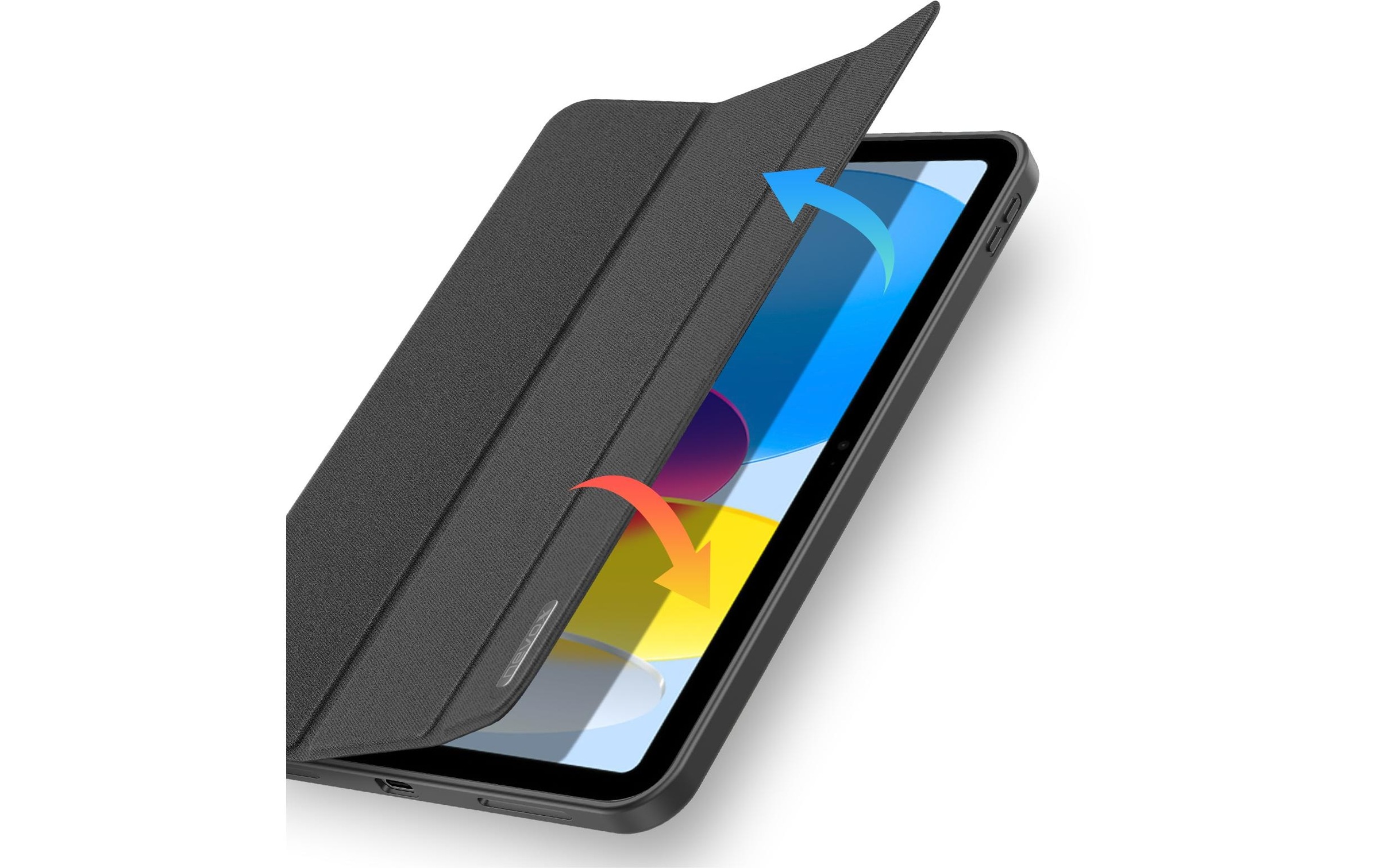 nevox Tablet-Hülle »Vario Series Bookcase Grey« iPad (10. Generation) 27,7 cm (10,9 Zoll)