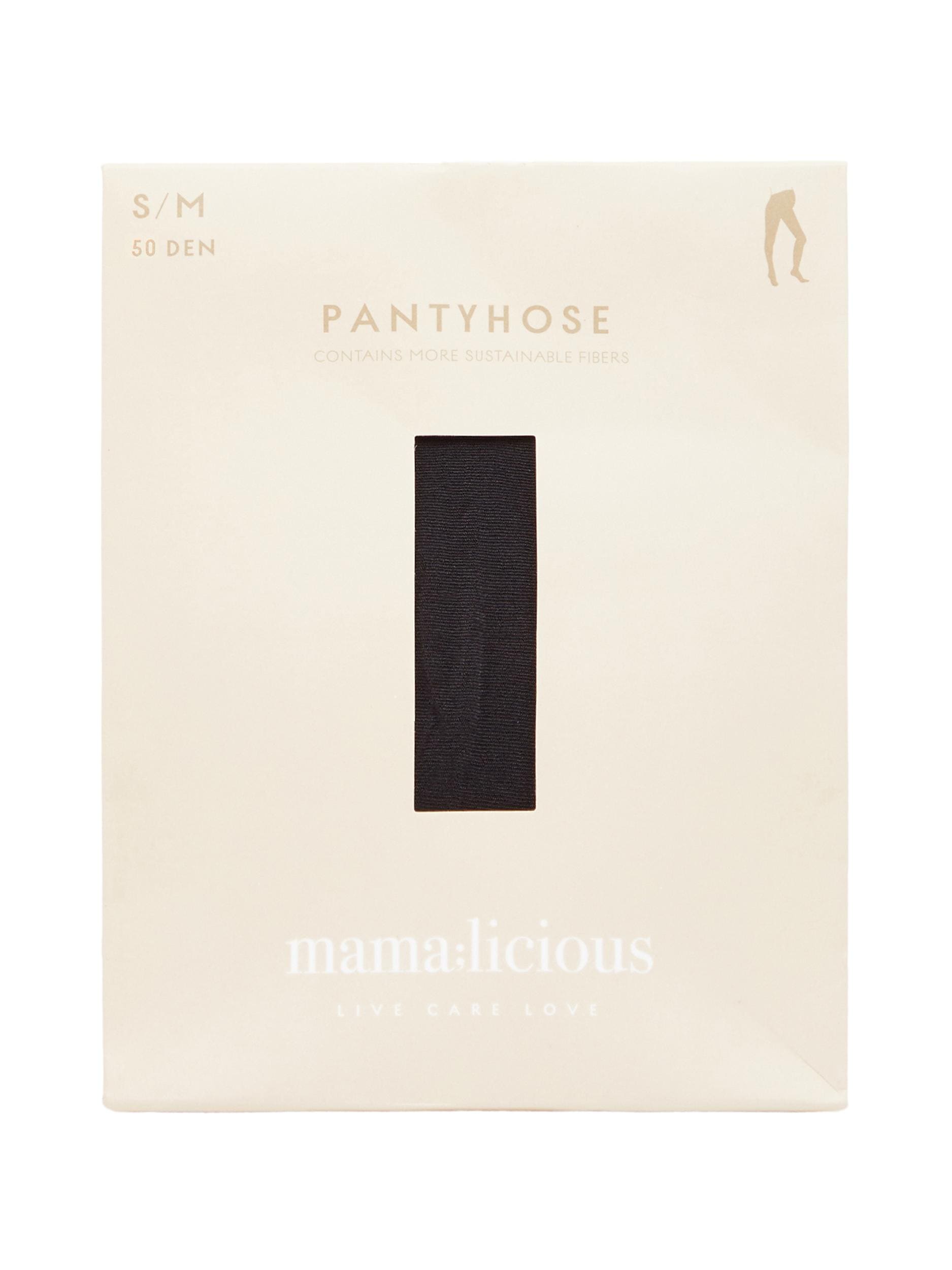 Mamalicious Umstandsstrumpfhose »MLSABINE PANTYHOSE 2-P A. NOOS«, (Packung, 2 St.)