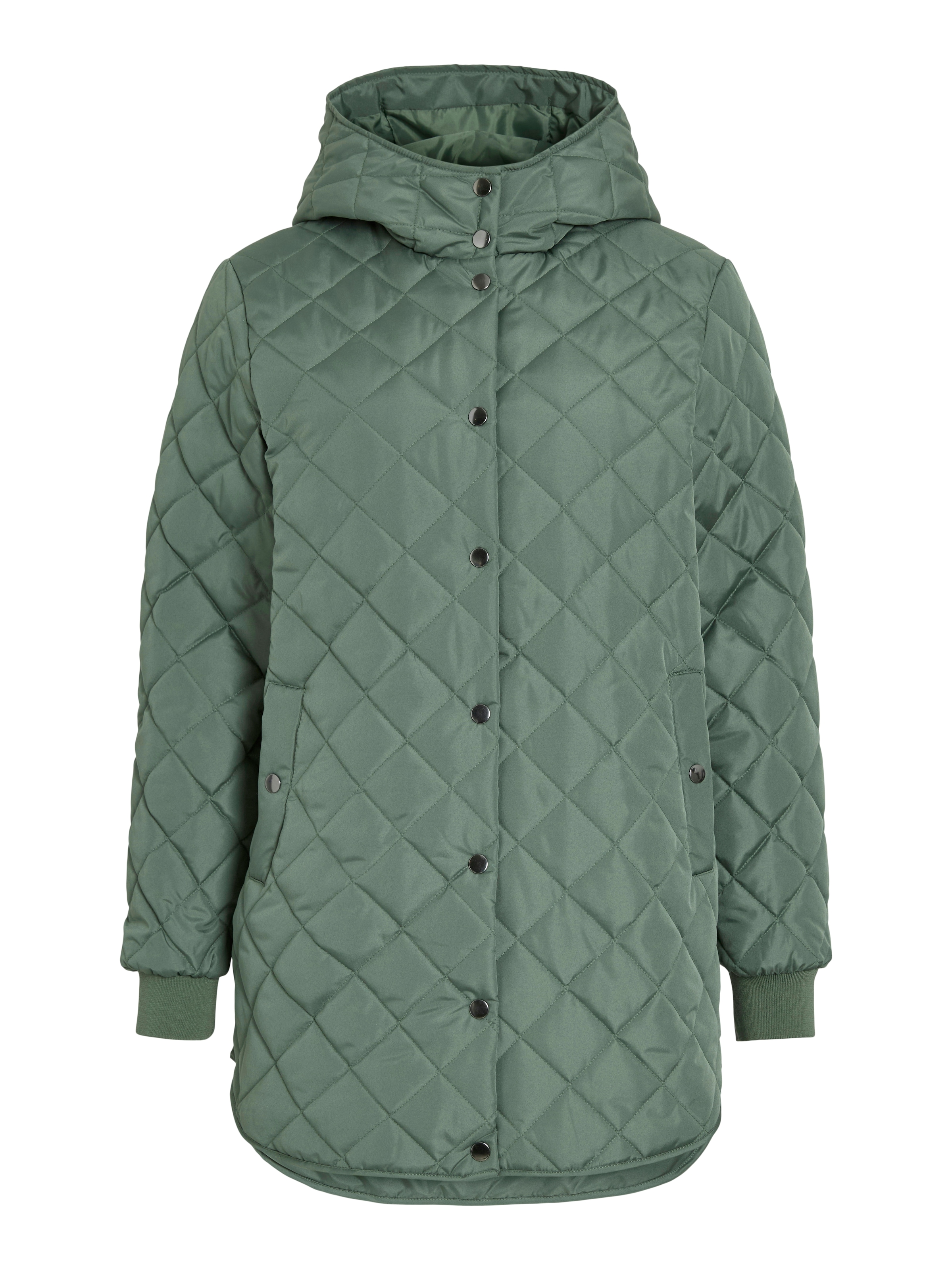 Vila Steppjacke »VITATE L/S HOODED JACKET - NOOS« mit Kapuze
